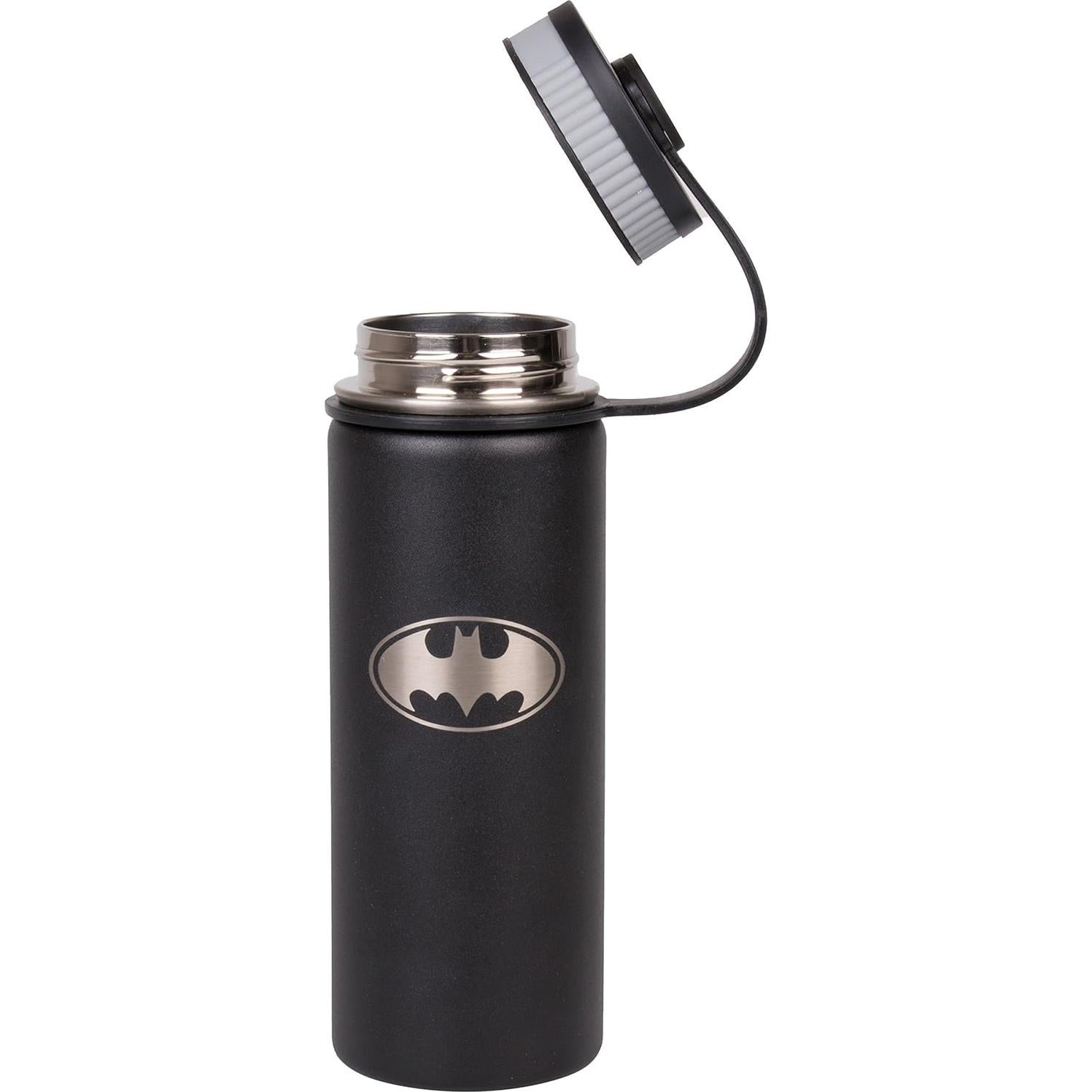 Botella de Agua Aislada DC Batman 550ml Acero Inoxidable