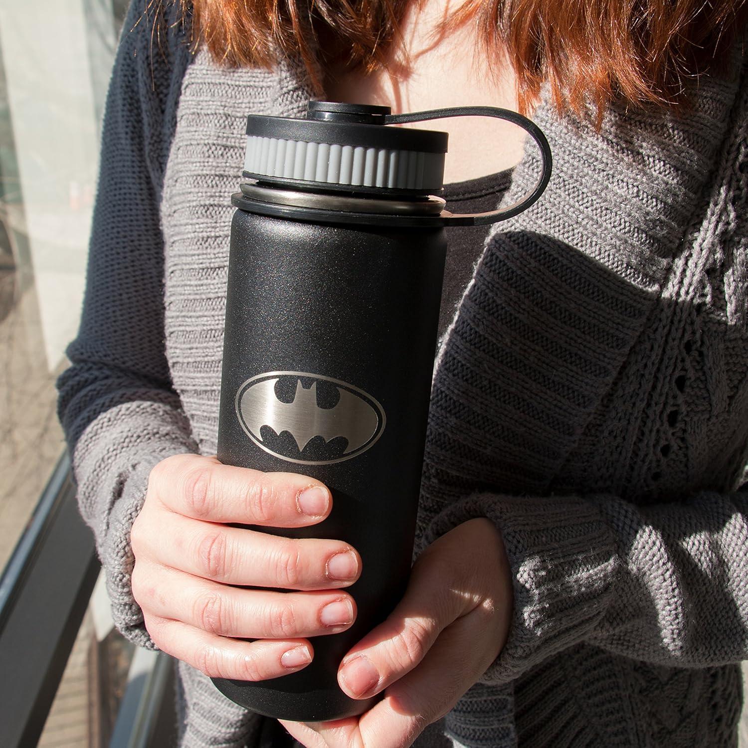 Botella de Agua Aislada DC Batman 550ml Acero Inoxidable