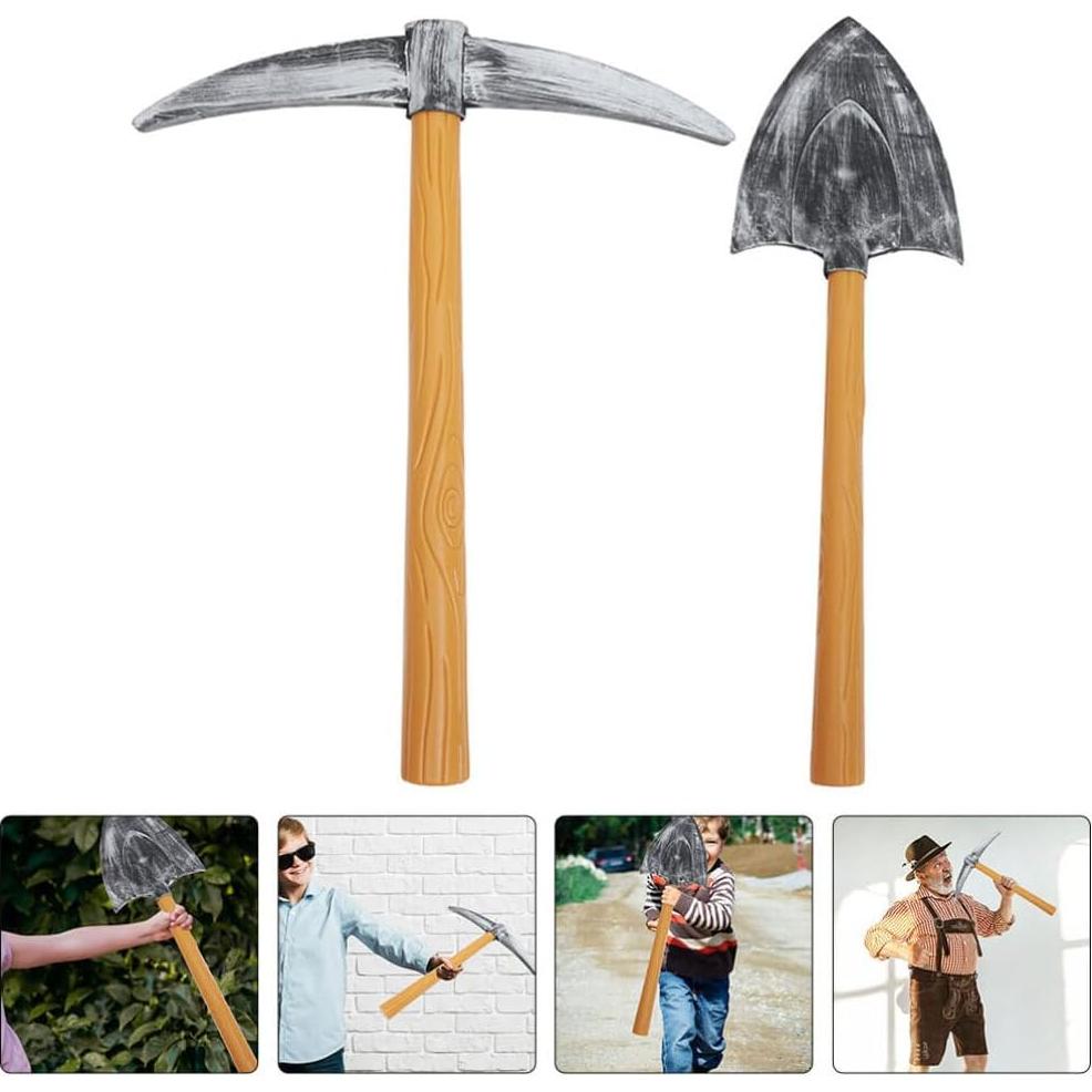 Pala Juguete Enano PRETYZOOM 2 Piezas Accesorio Fiesta