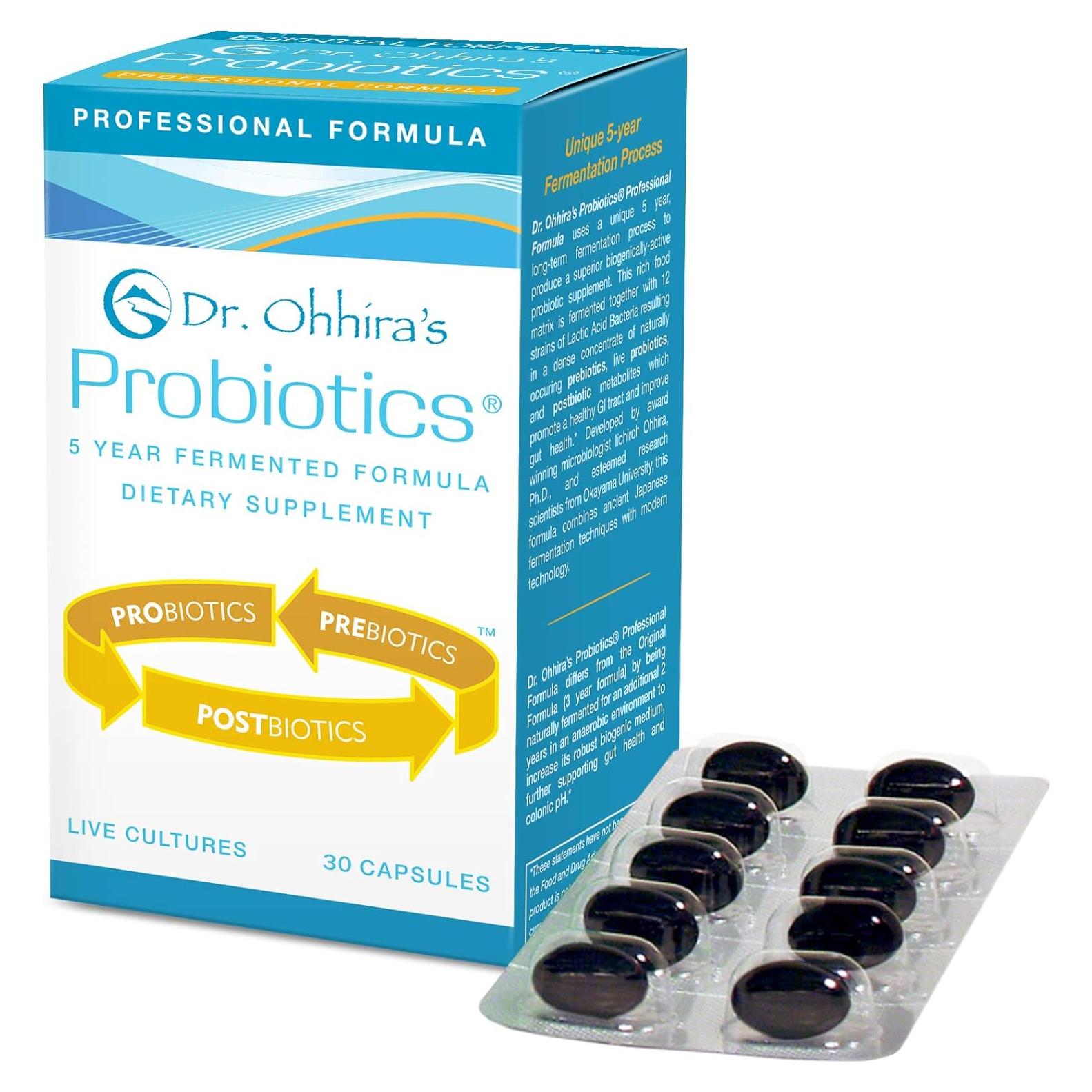 Probioticos Dr. Ohhira 30 Cápsulas - Fórmula Profesional 5 Años