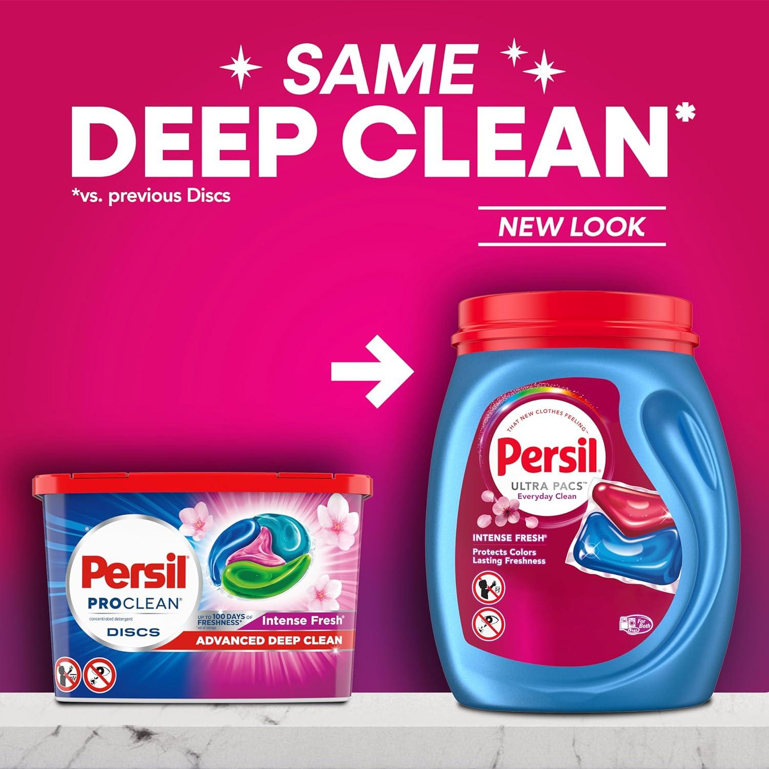 Detergente para Ropa Persil Ultra Pacs Fresco Intenso 42 Unidades