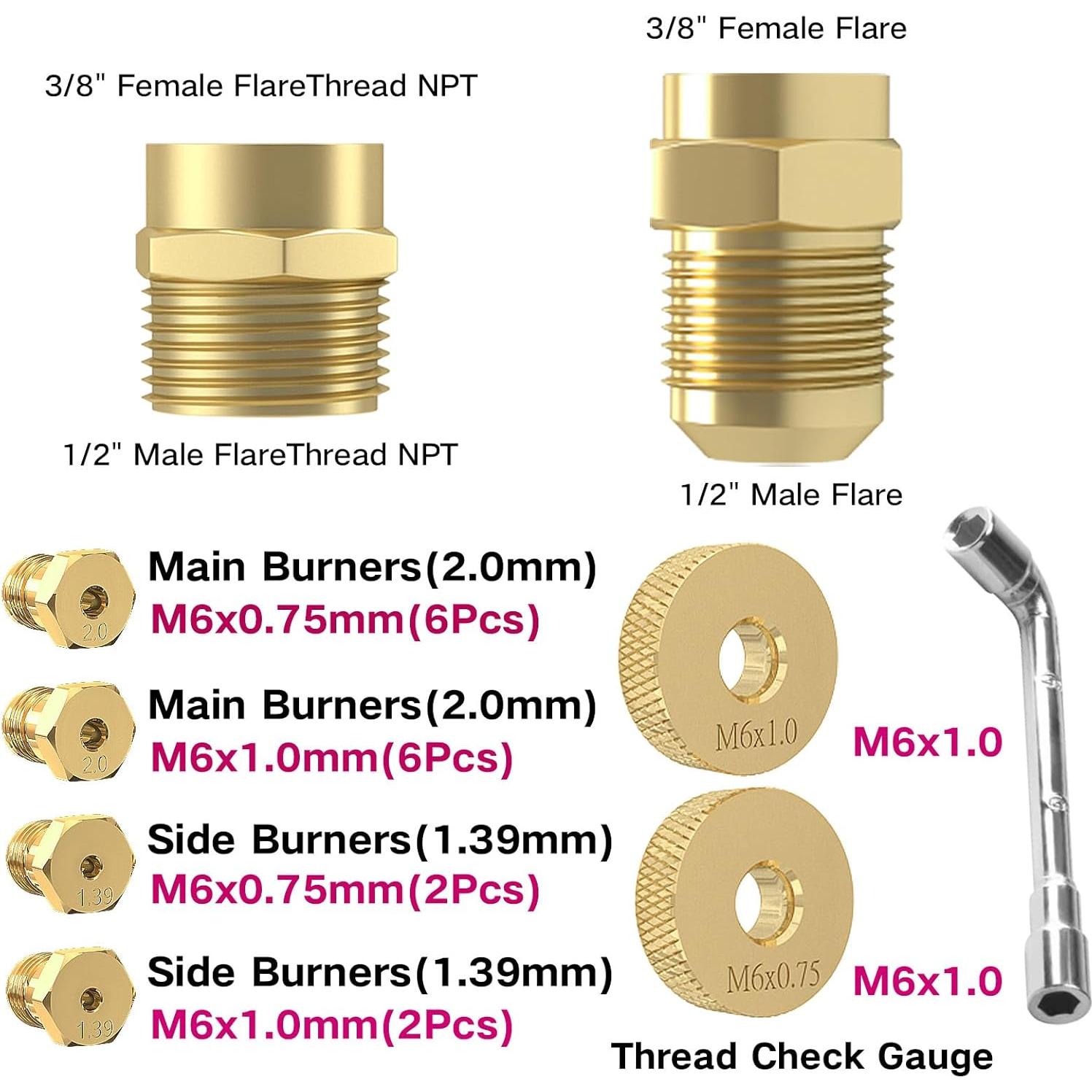 Manguera de Gas Natural 12 Pies NQN con Conector Rápido