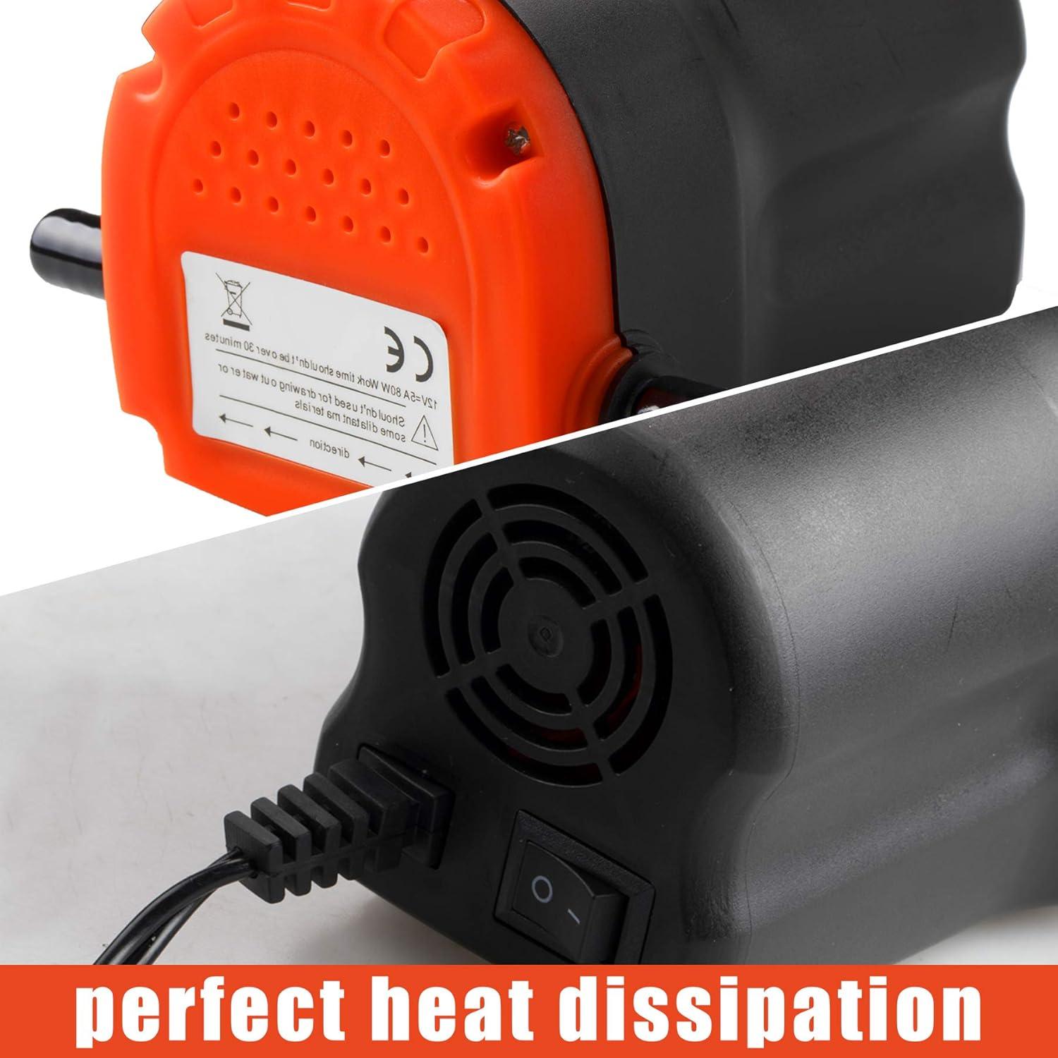 Extractor de Aceite Eléctrico PLUMIA 12V 80W para Vehículos