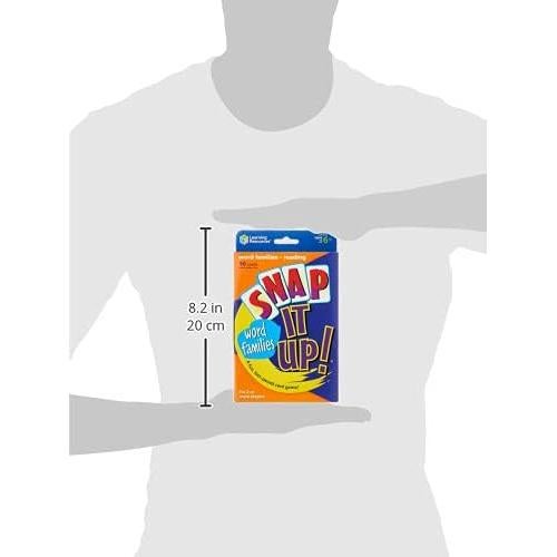 Juego de Cartas Snap It Up! Learning Resources - Fonética 90 Tarjetas