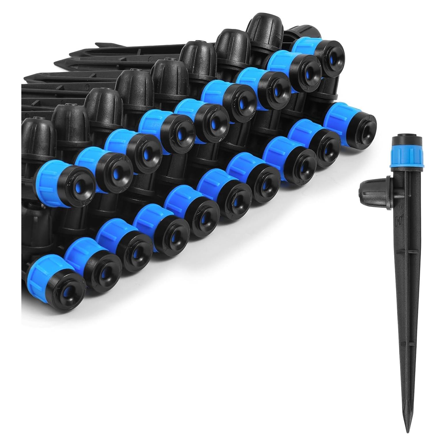 Gotero de riego ajustable Vortex 20PK con barra de bloqueo