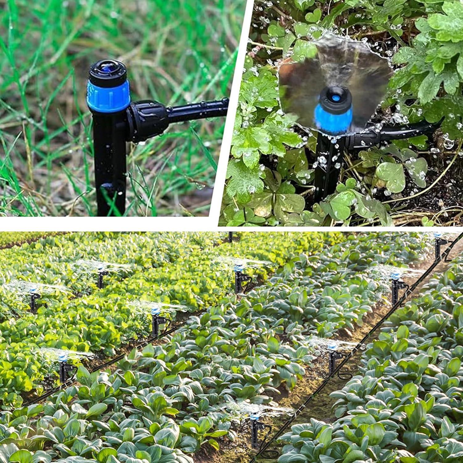 Gotero de riego ajustable Vortex 20PK con barra de bloqueo