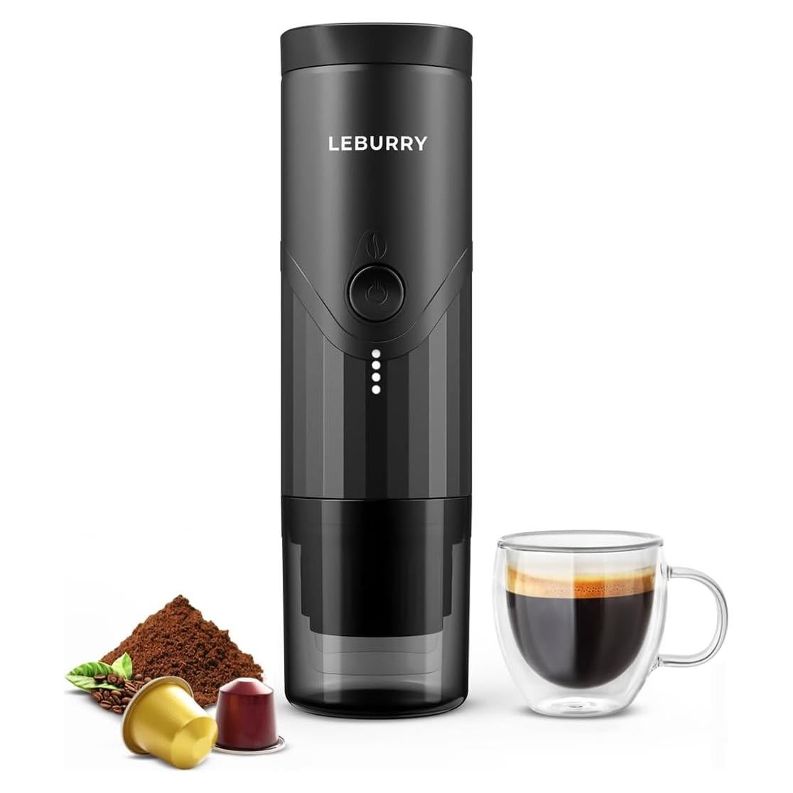 Máquina de Espresso Portátil LEBURRY - Cafetera de Batería