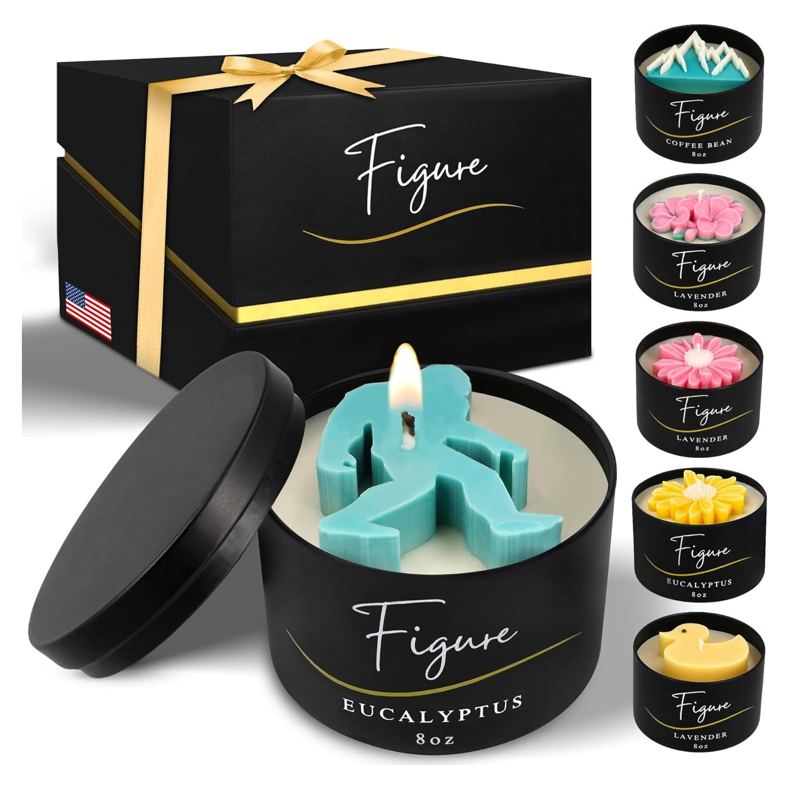 Vela Aromática Bigfoot Eucalipto 226g Cera de Soja y Abeja