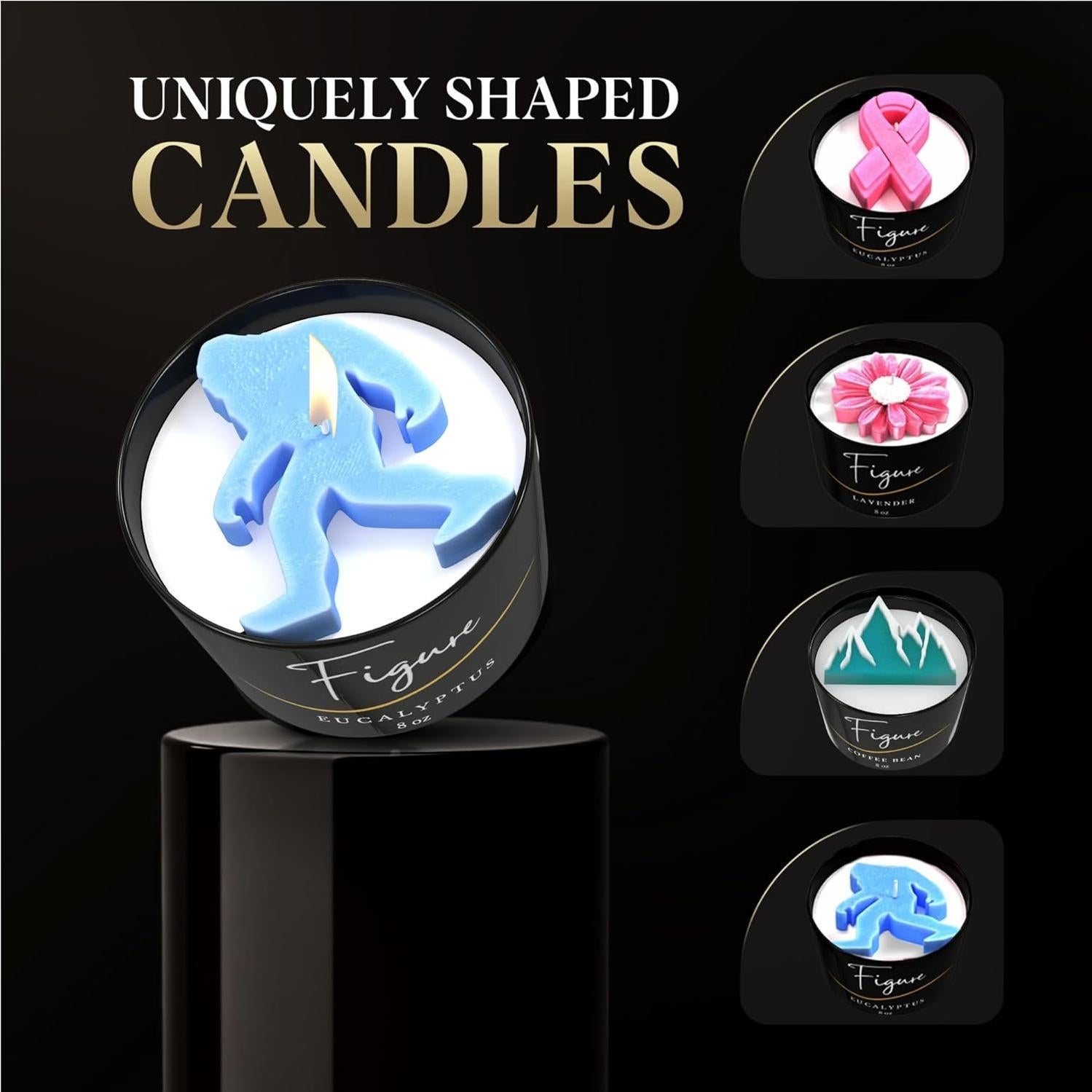 Vela Aromática Bigfoot Eucalipto 226g Cera de Soja y Abeja