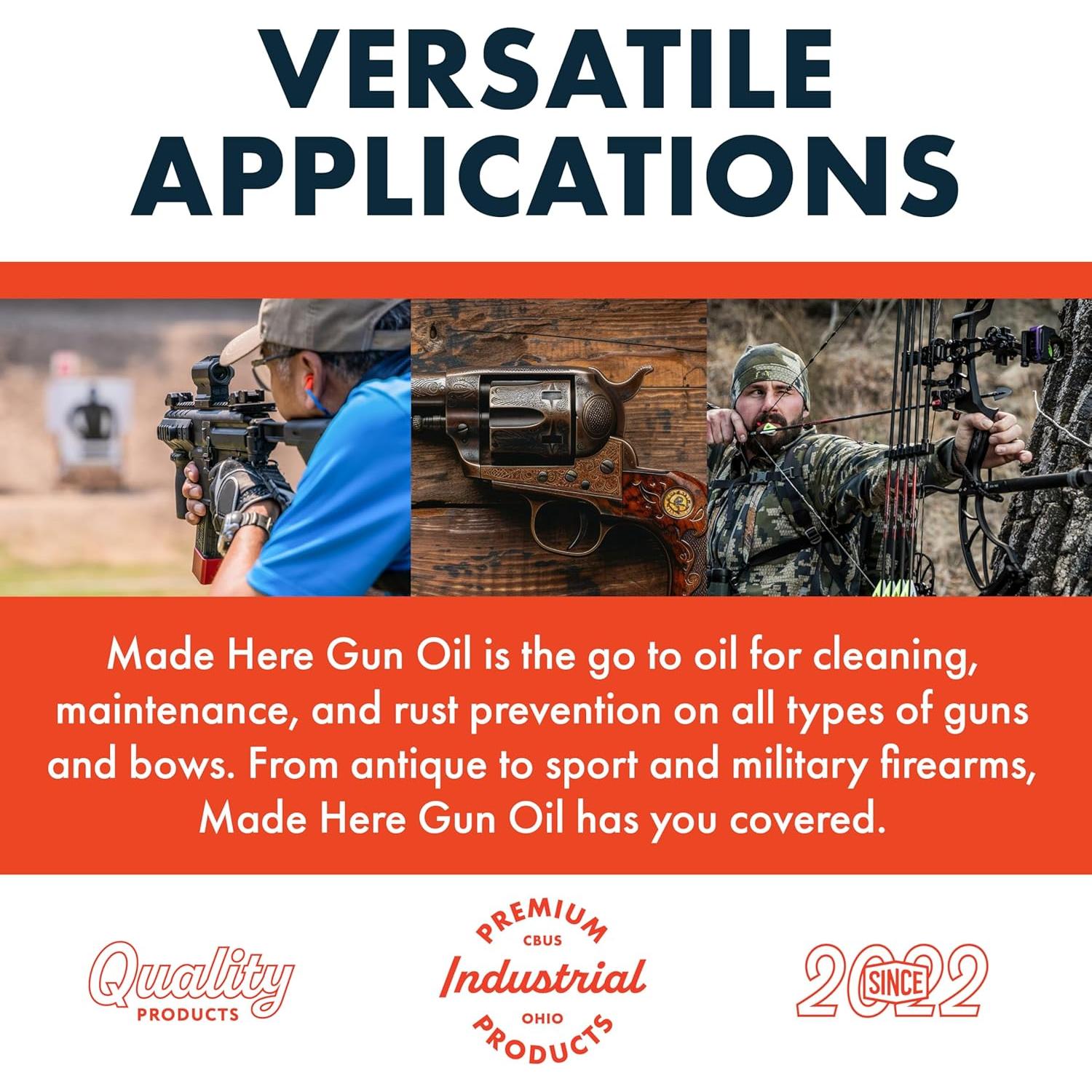 Aceite Lubricante Premium Made Here 118 ml - Protección Superior