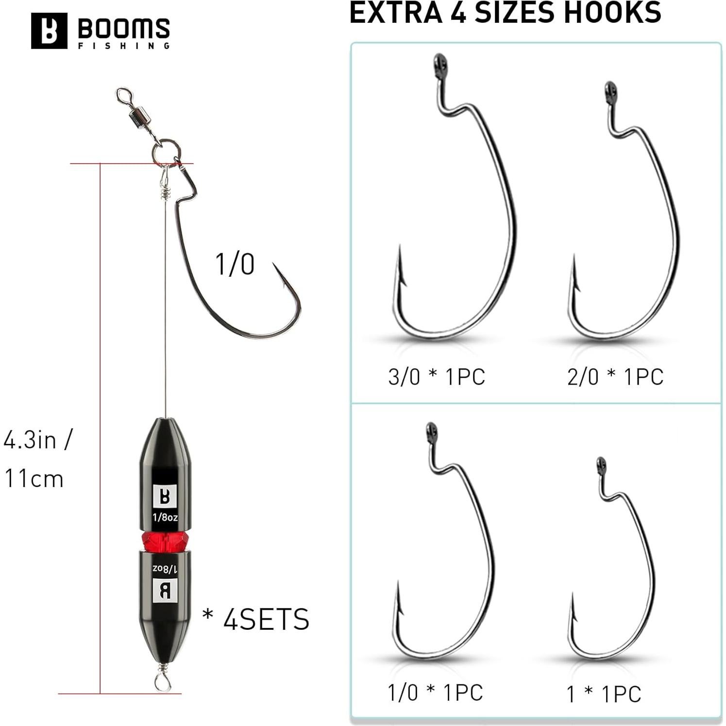Rig Tokyo Booms Fishing TR1 4 Pack 14g Accesorios Pesca