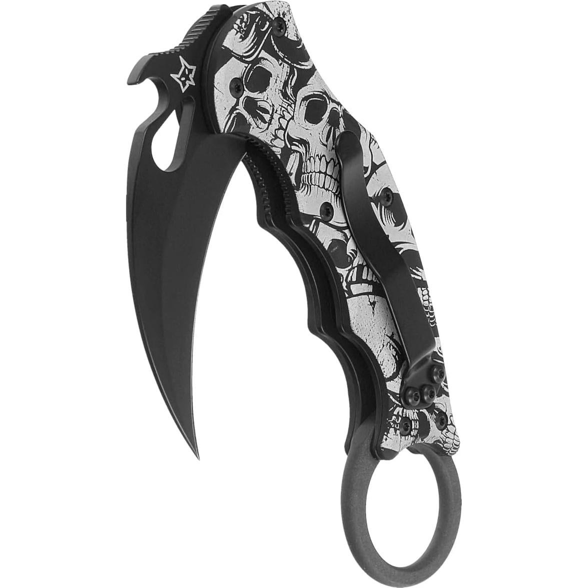 Cuchillo Karambit Plegable Fox Knives FX-599 ALB, Acero N690Co
