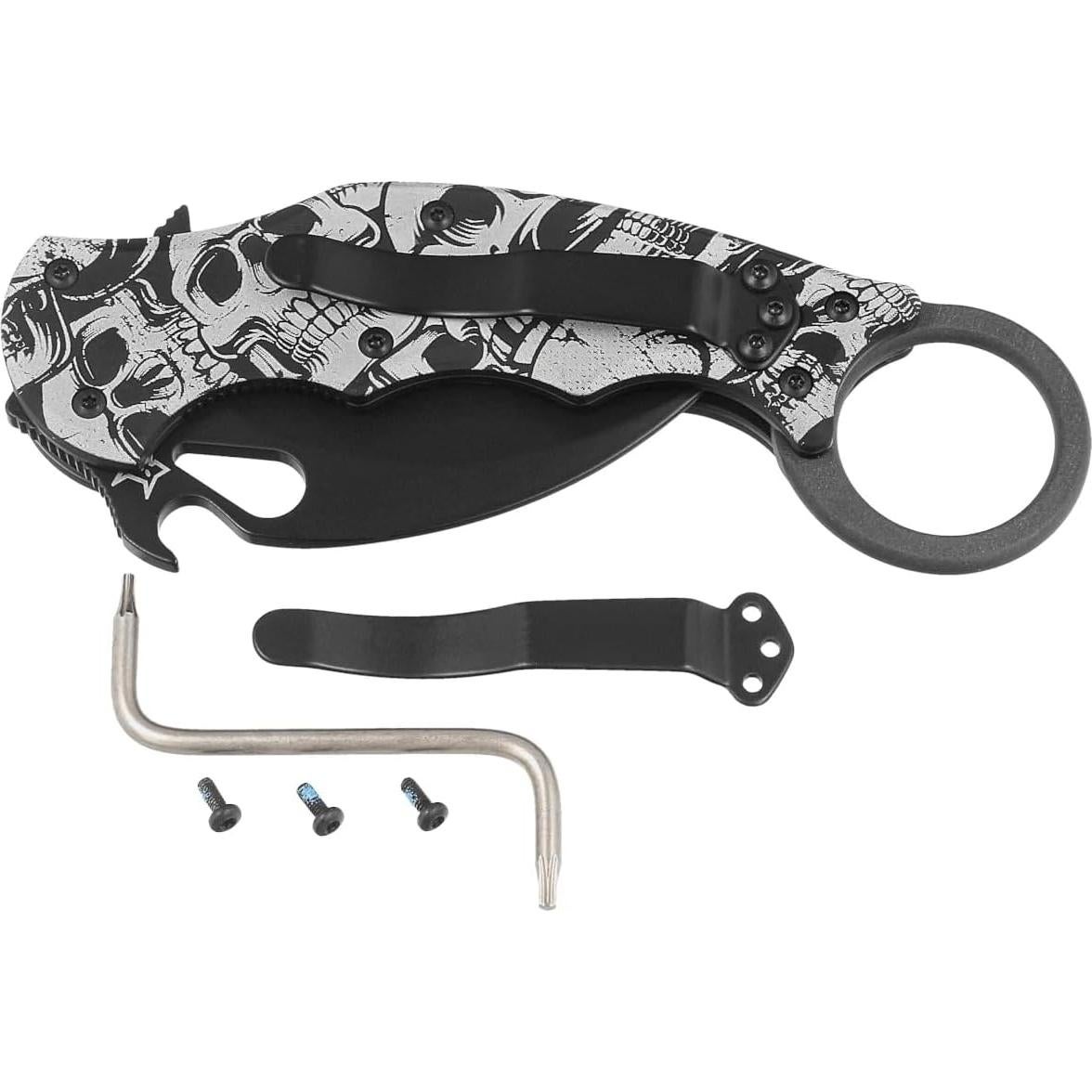 Cuchillo Karambit Plegable Fox Knives FX-599 ALB, Acero N690Co