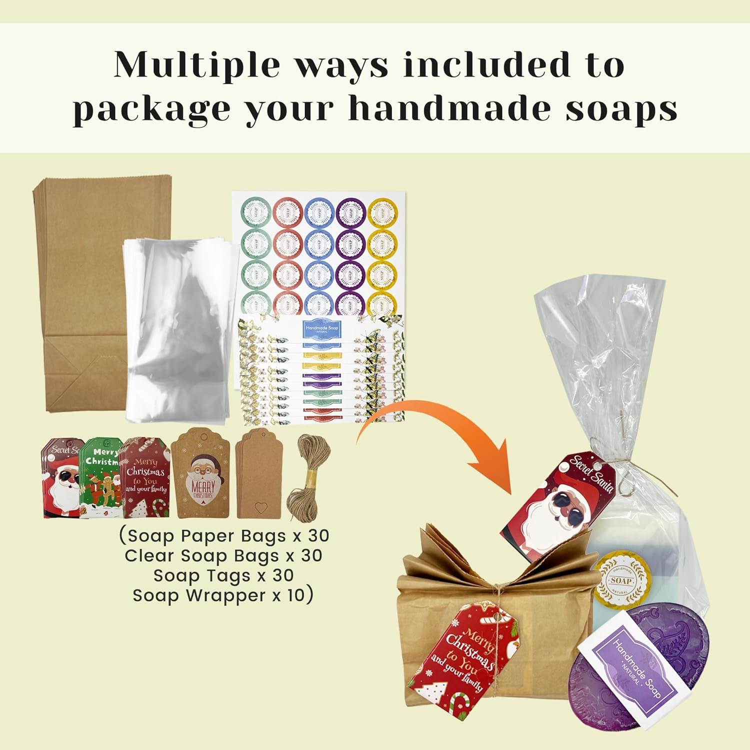 Kit de Fabricación de Jabón Deluxe PIUH - 8 Aceites Esenciales