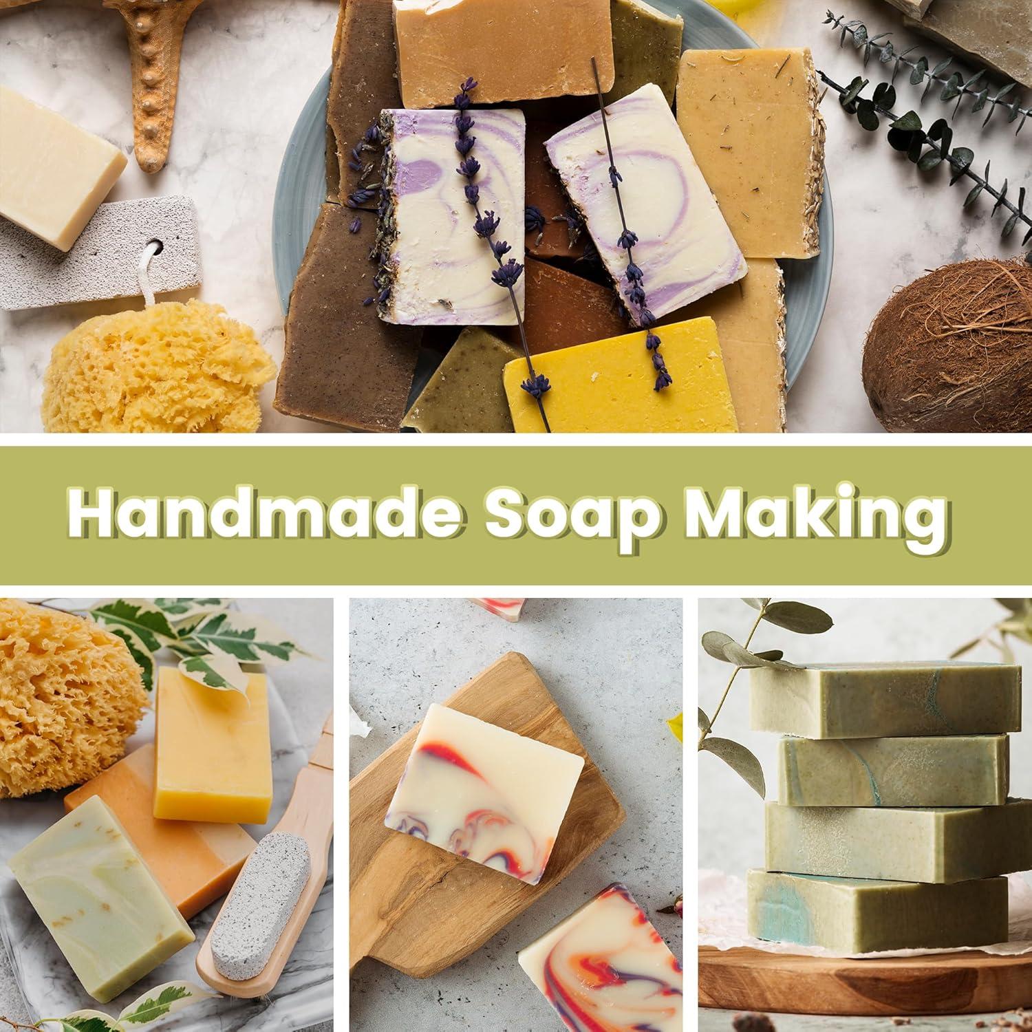 Kit de Fabricación de Jabón Deluxe PIUH - 8 Aceites Esenciales