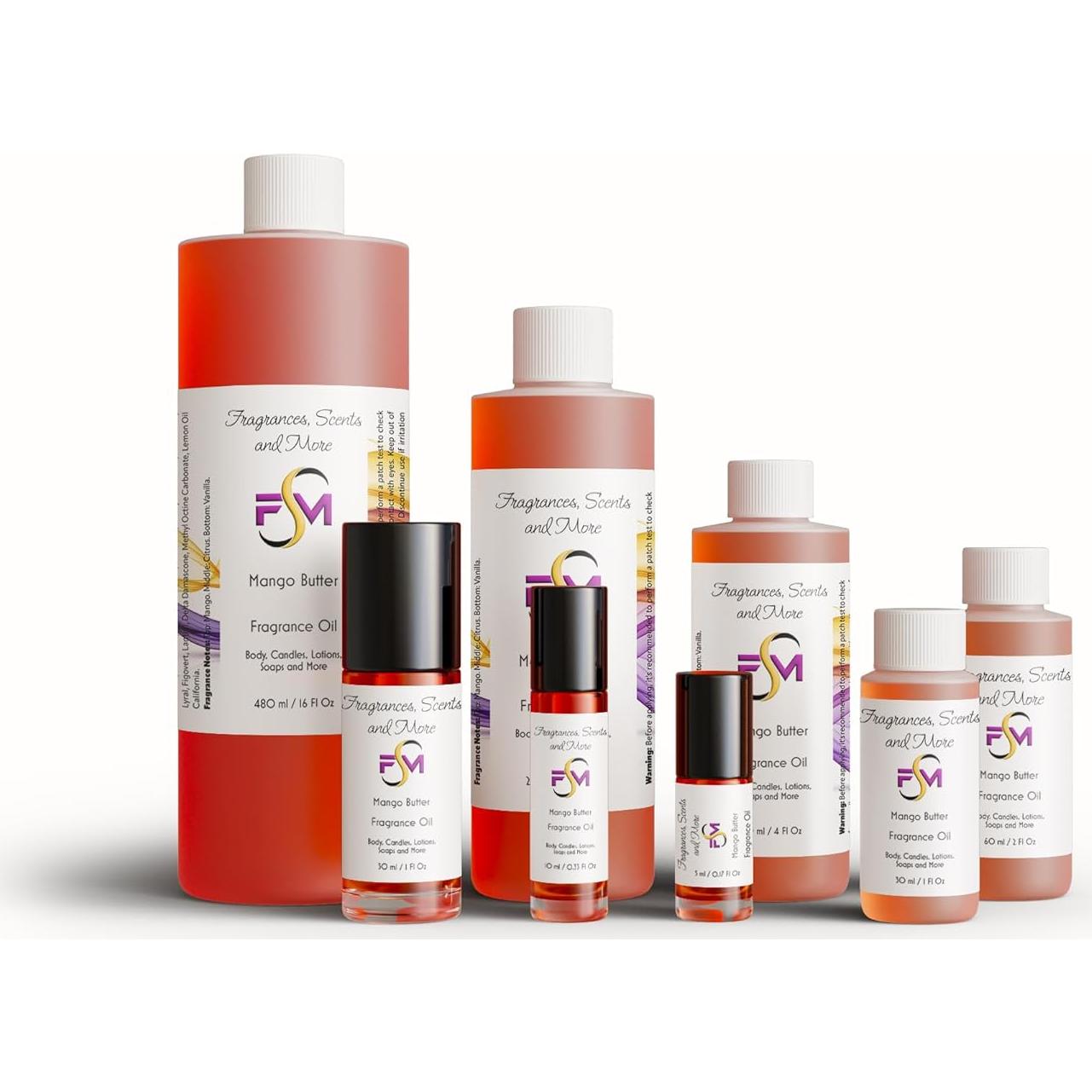 Aceite de Fragancia Corporal J & TC Mango 5ml Roll-On