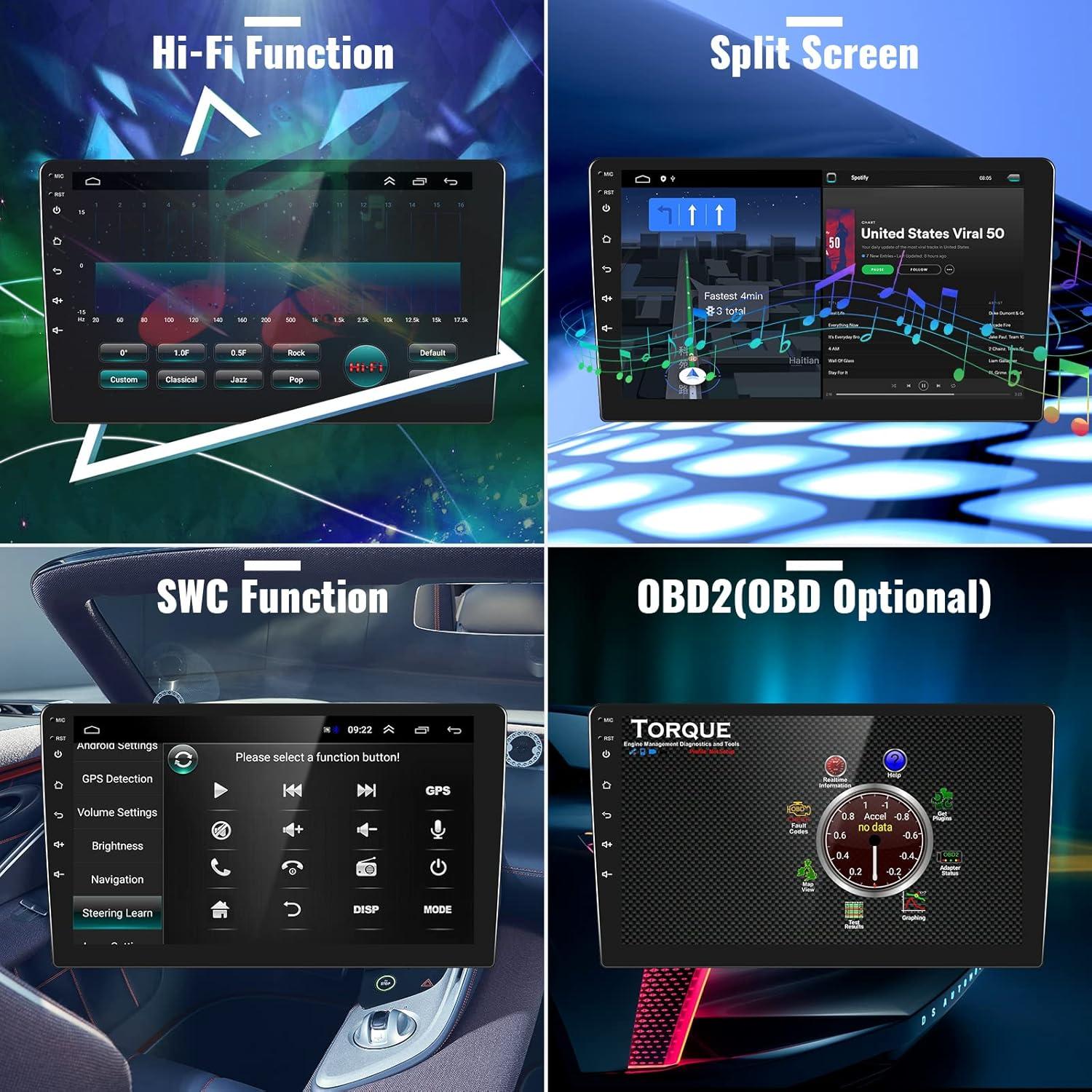 Unidad de Cabeza CAMECHO Android 13 para Hyundai Tucson 2010-2015