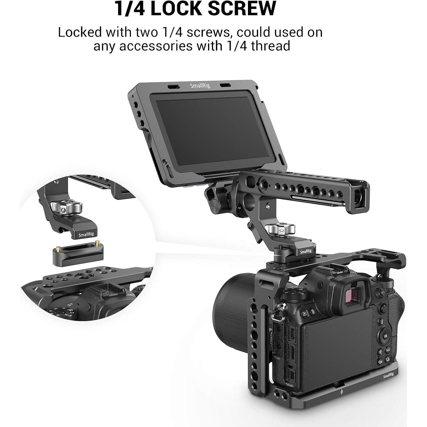 Riel de Seguridad NATO 4cm SmallRig con Tornillos 1/4''