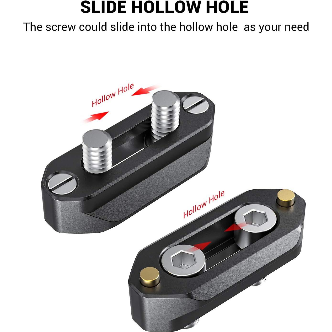 Riel de Seguridad NATO 4cm SmallRig con Tornillos 1/4''