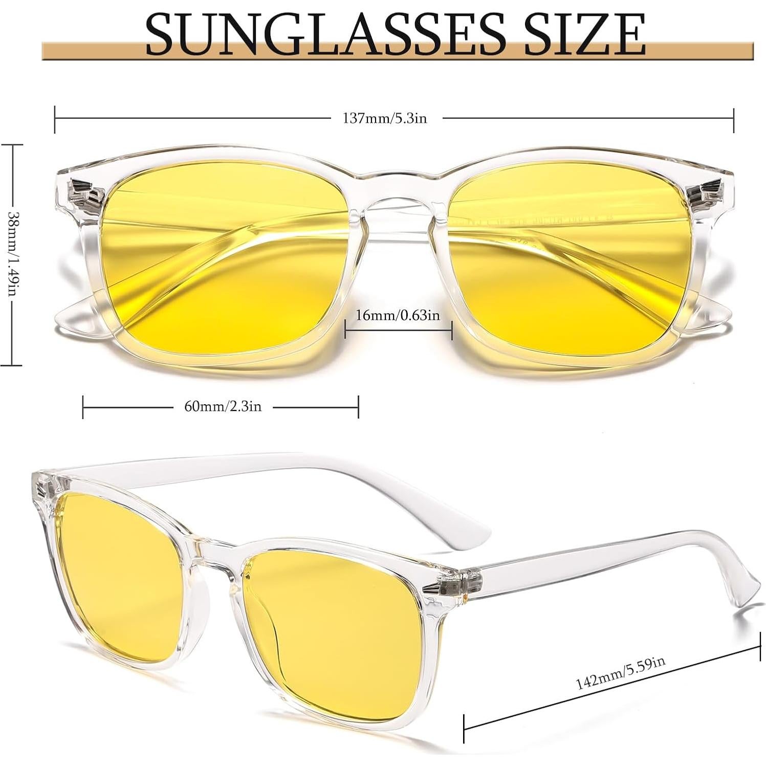 Gafas de Visión Nocturna Polarizadas HD Antideslumbrantes