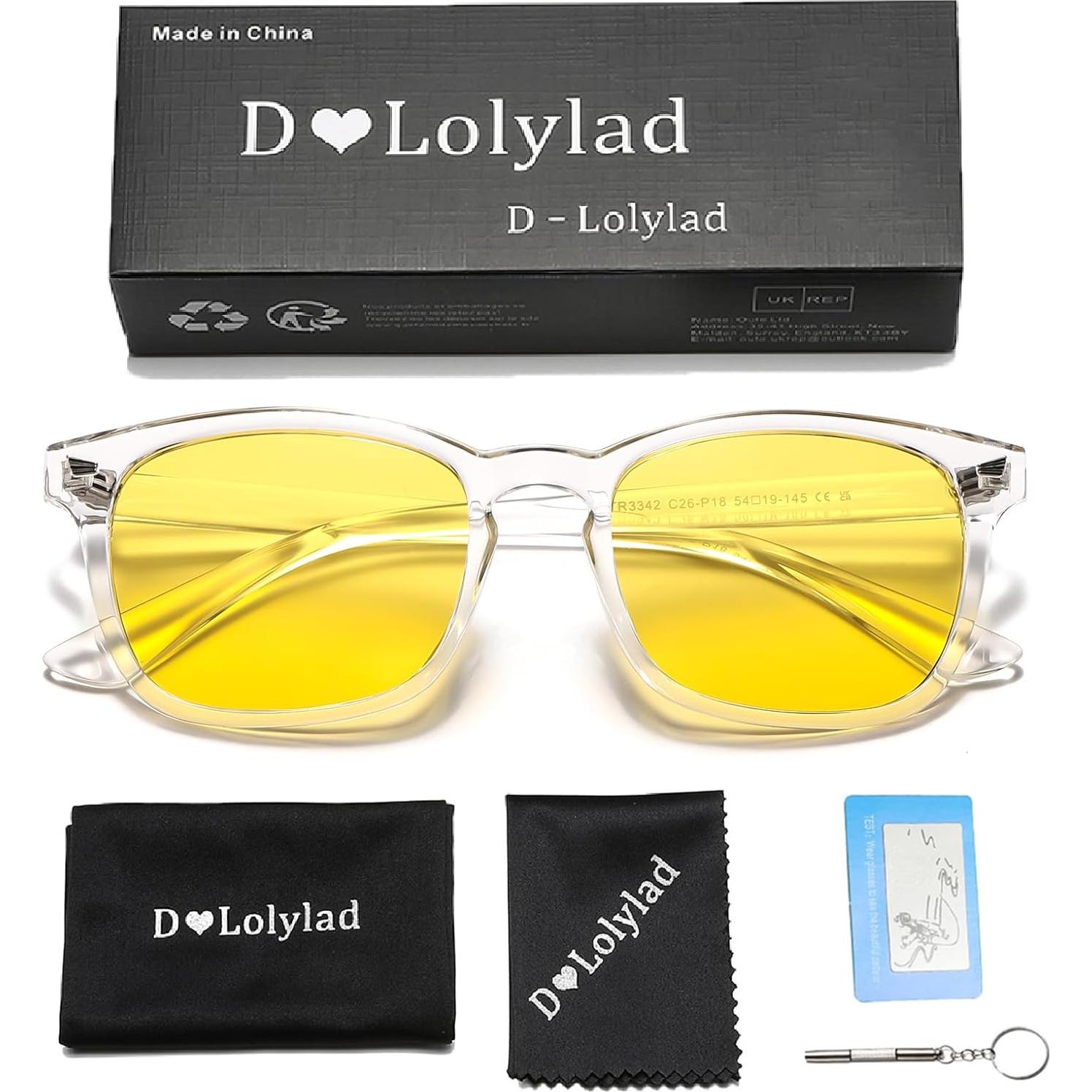 Gafas de Visión Nocturna Polarizadas HD Antideslumbrantes