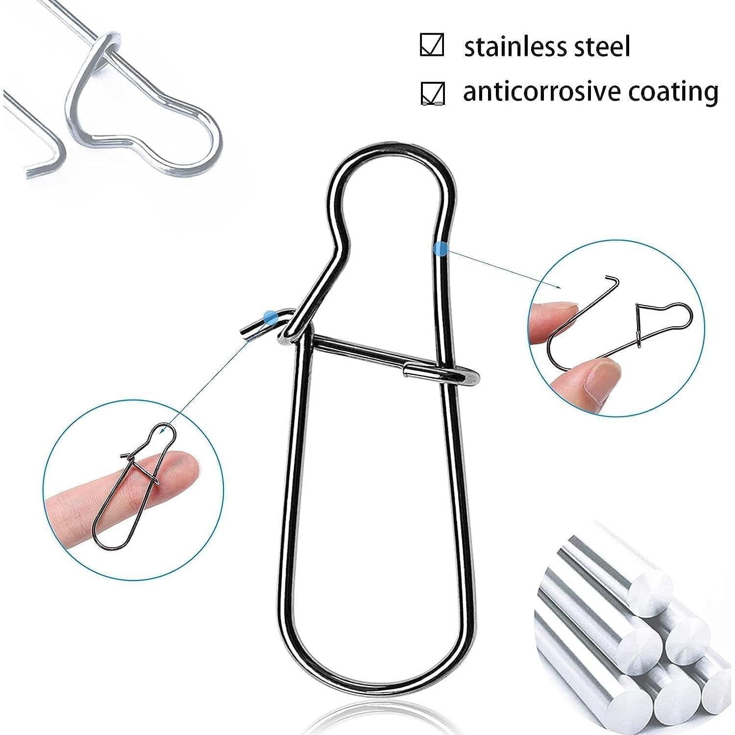 YOTO Sinker Slide 30pcs Accesorios de Pesca Azul