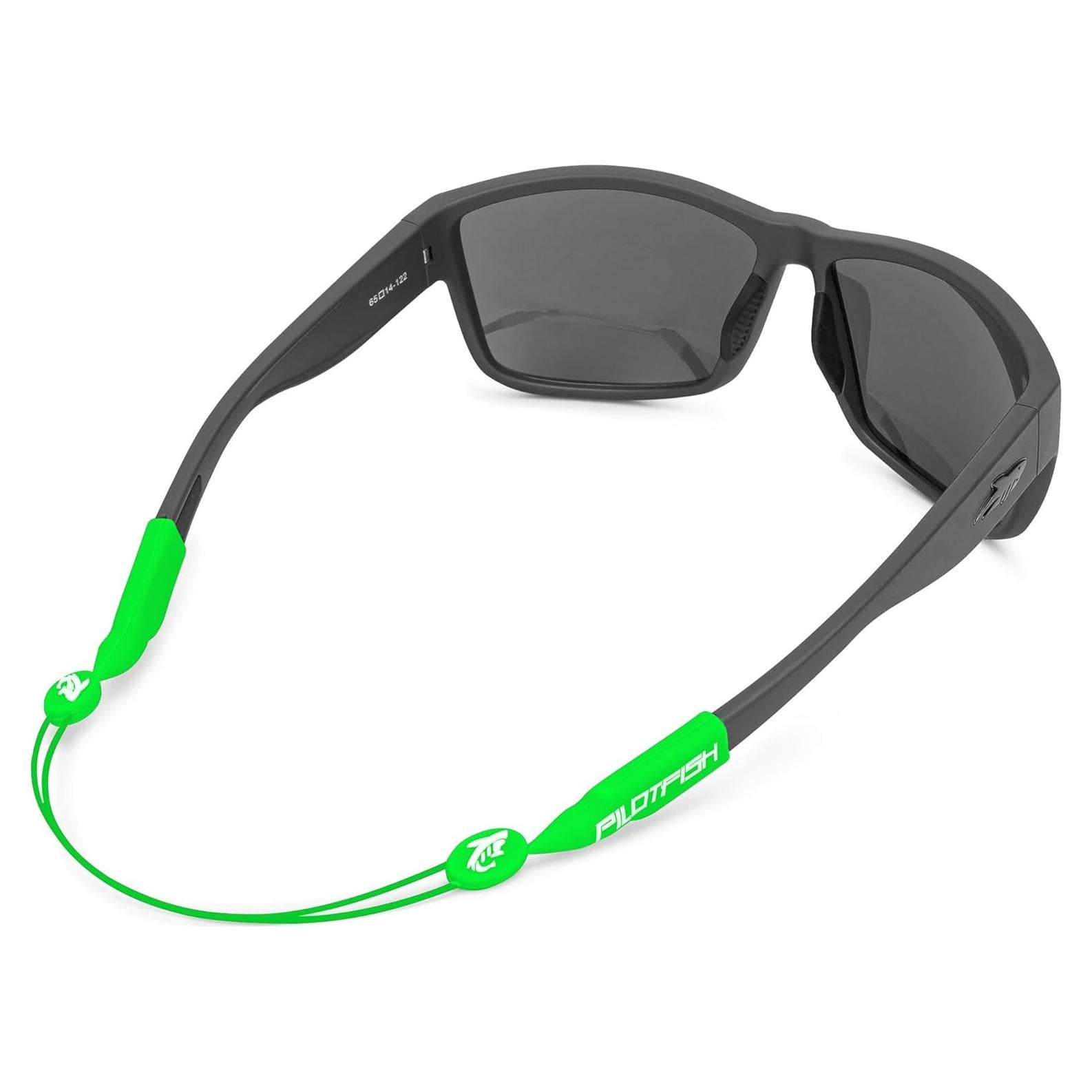 Correa Ajustable Pilotfish Verde Lima 35.56 cm para Gafas