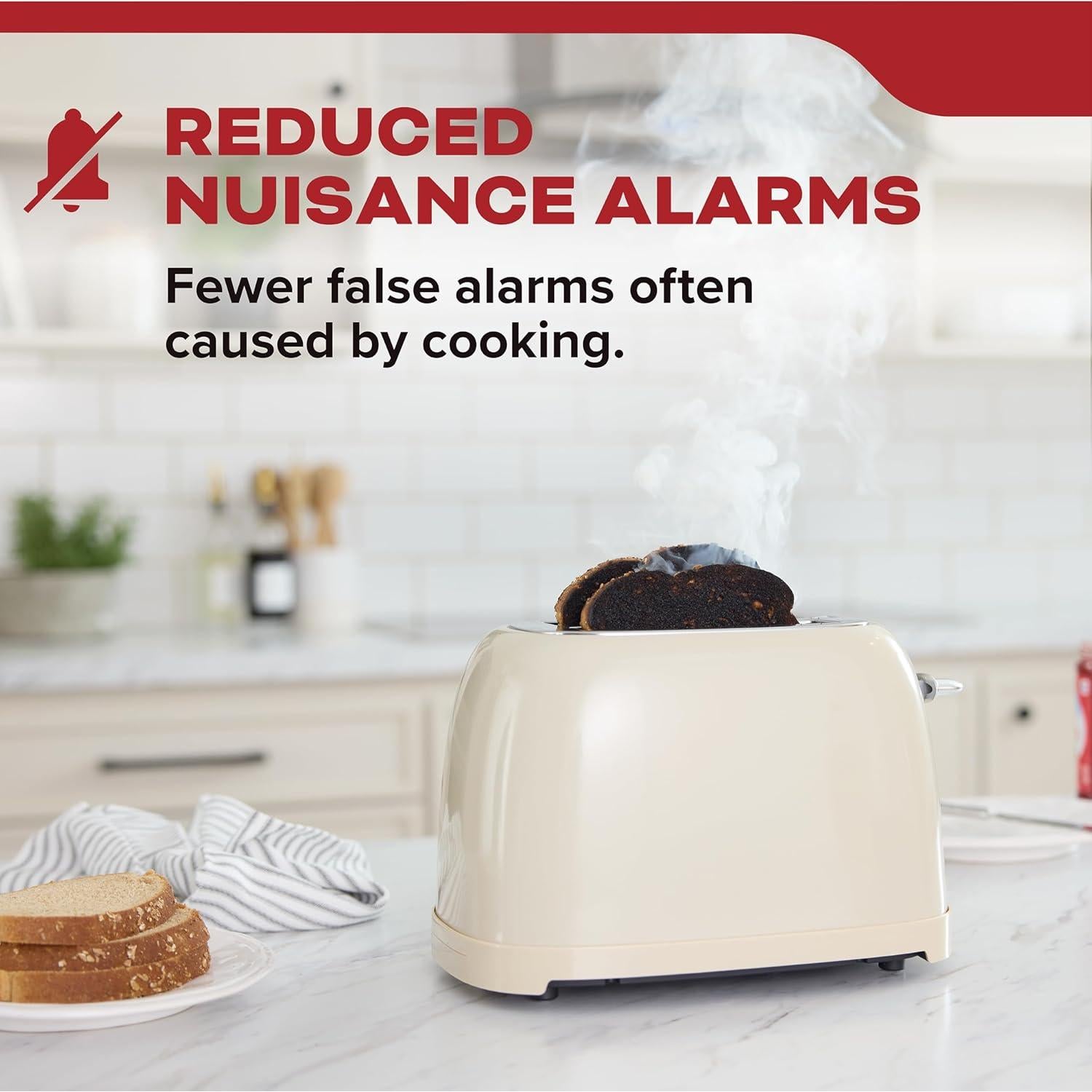 Detector de Humo Kidde 10SDR Compacto 10 cm Batería AA