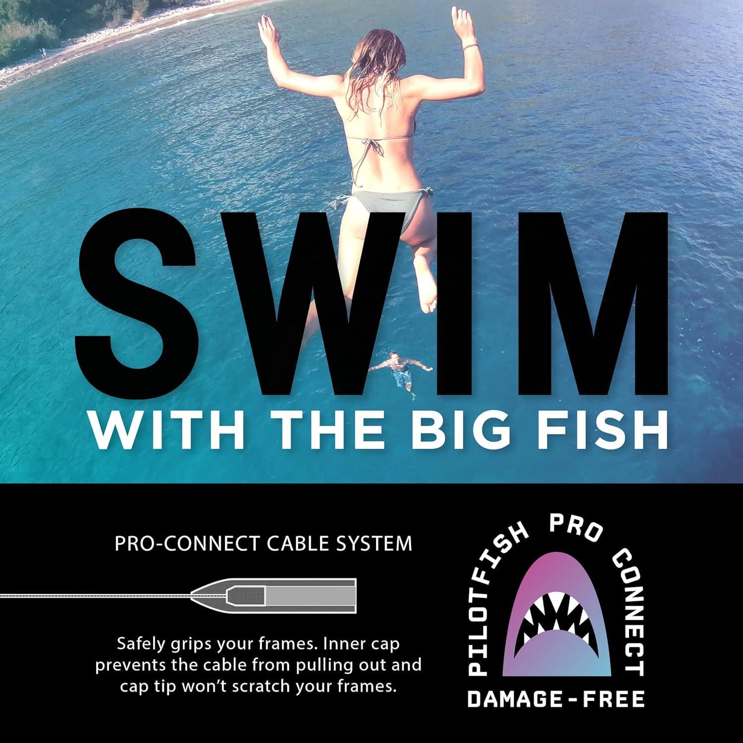 Correa Ajustable para Gafas Pilotfish 14cm Salmón Moderna