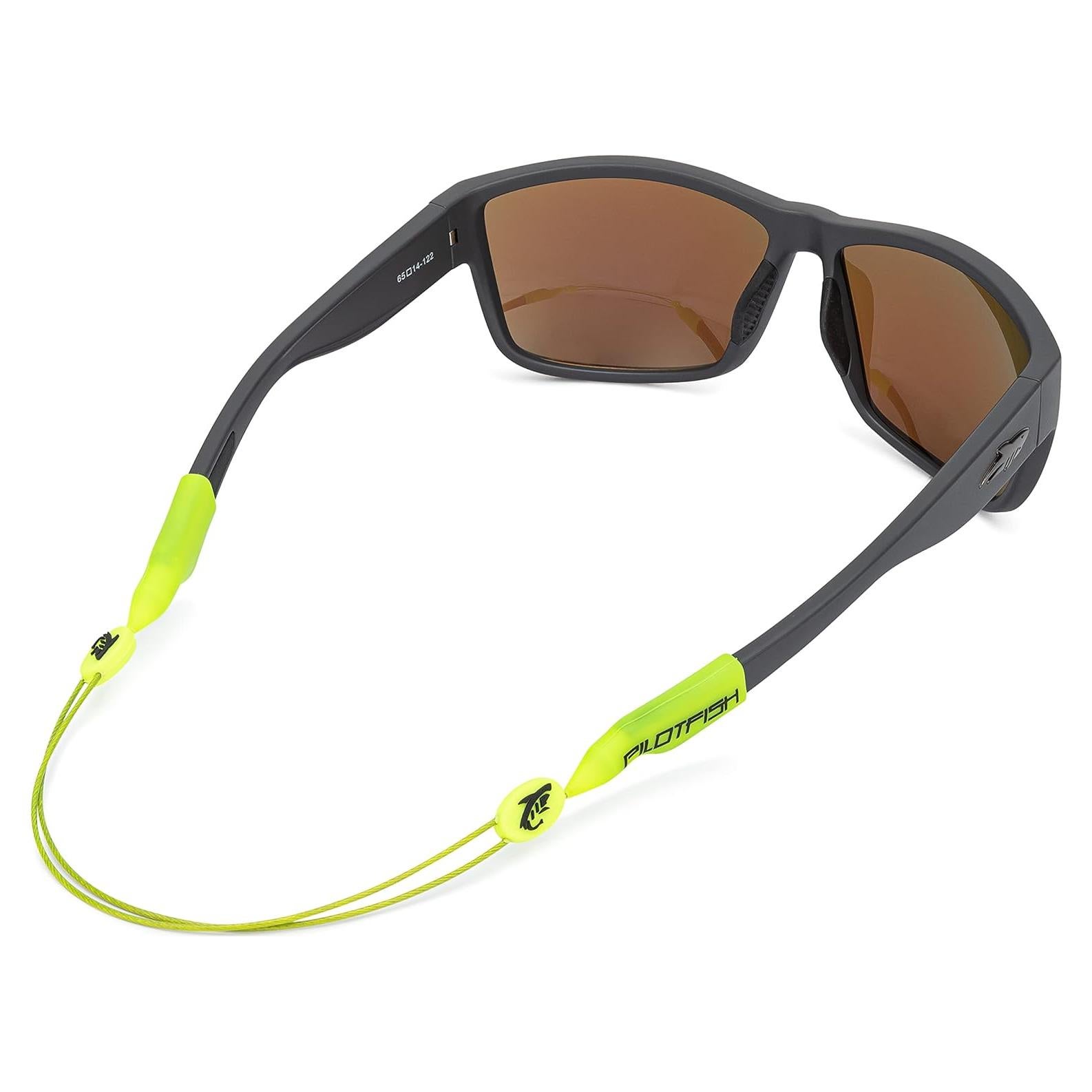 Correa Ajustable para Gafas Pilotfish Verde Hi-Vis 35.5 cm