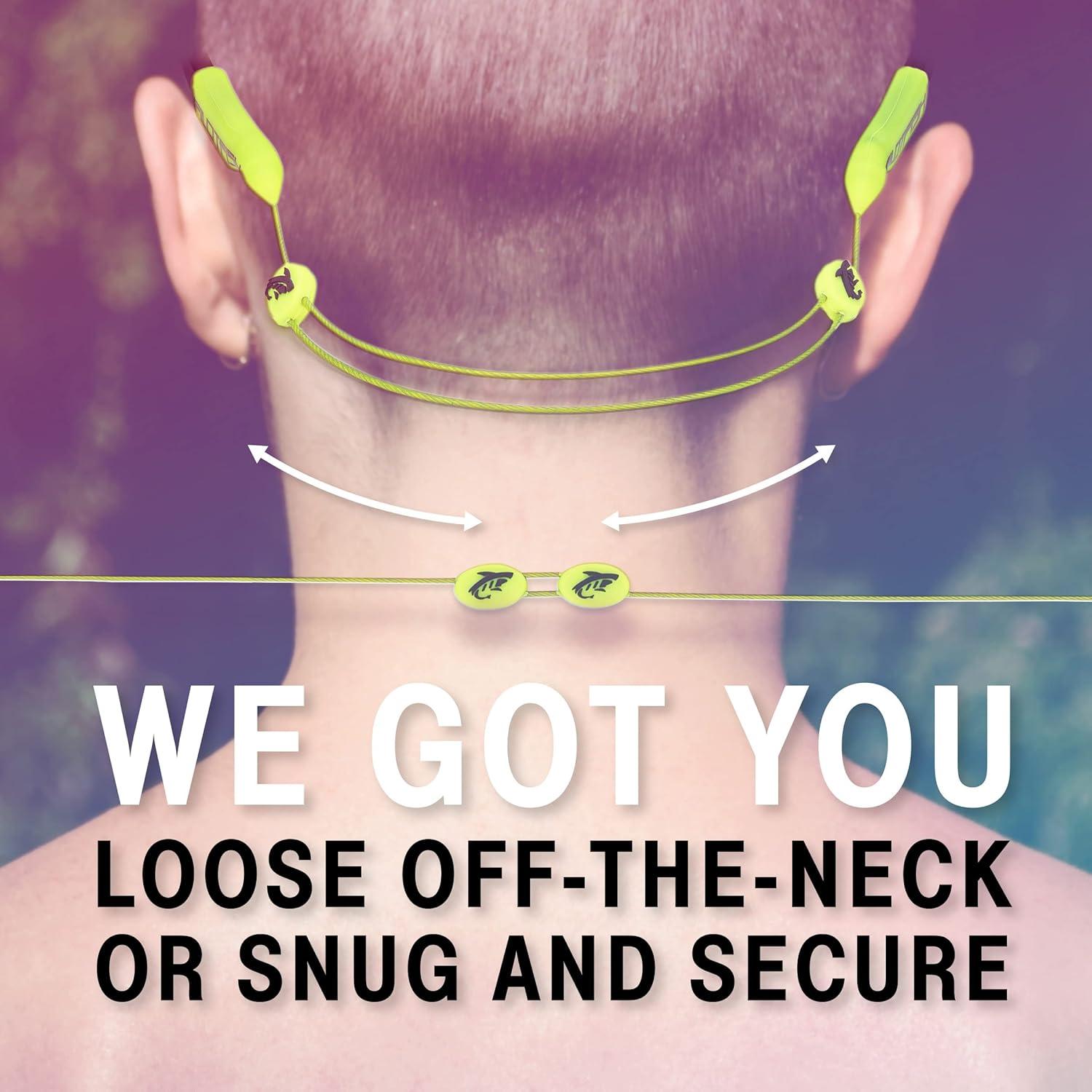 Correa Ajustable para Gafas Pilotfish Verde Hi-Vis 35.5 cm