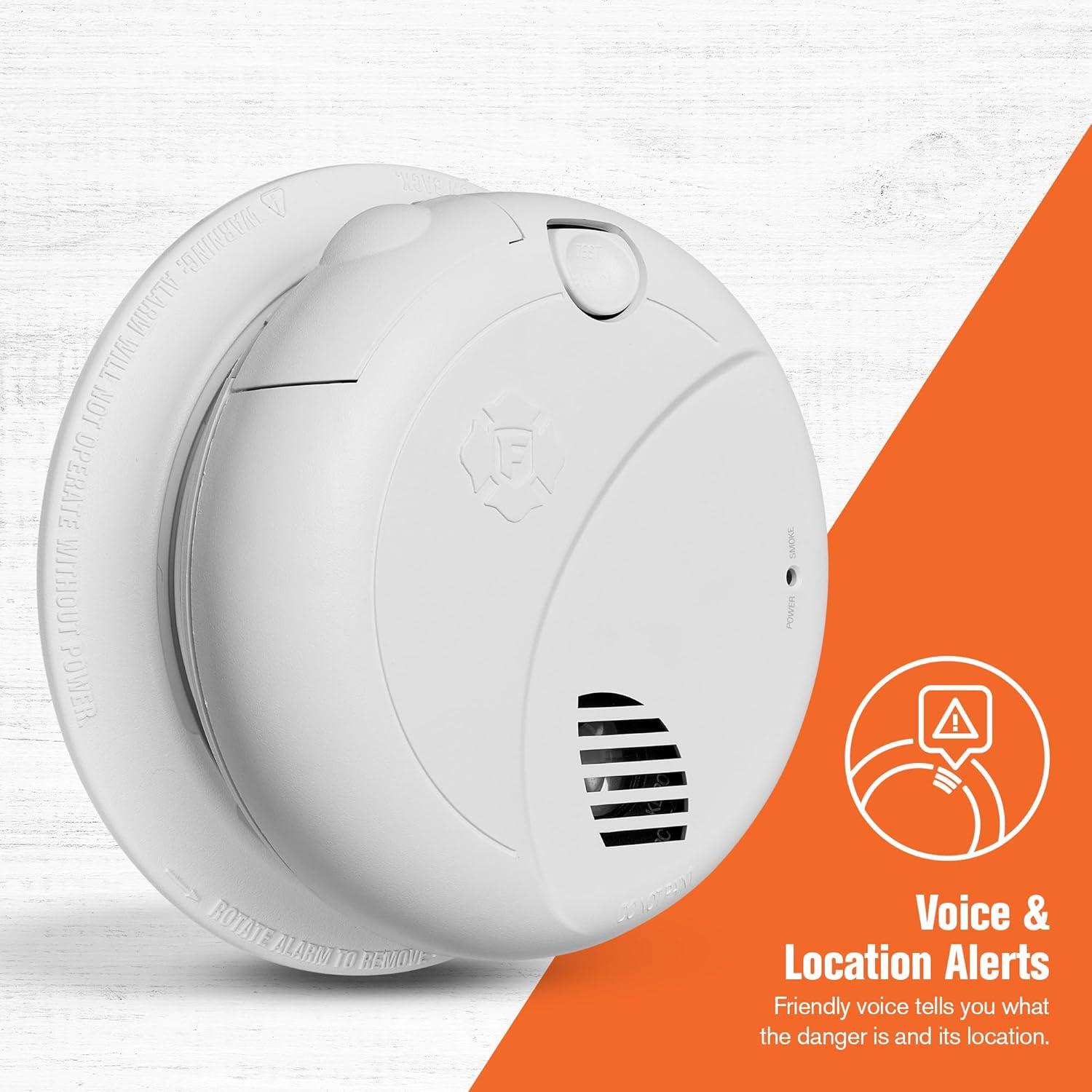 Alarma de Humo First Alert con Respaldo de Batería - Paquete de 3