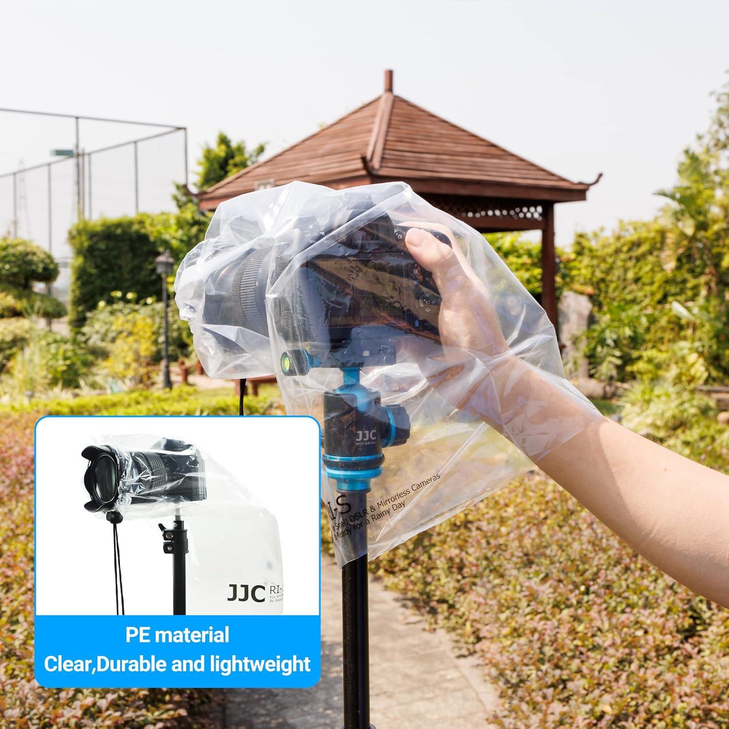 Funda de Lluvia para Lentes Pack 2 Jinjiacheng 28 cm