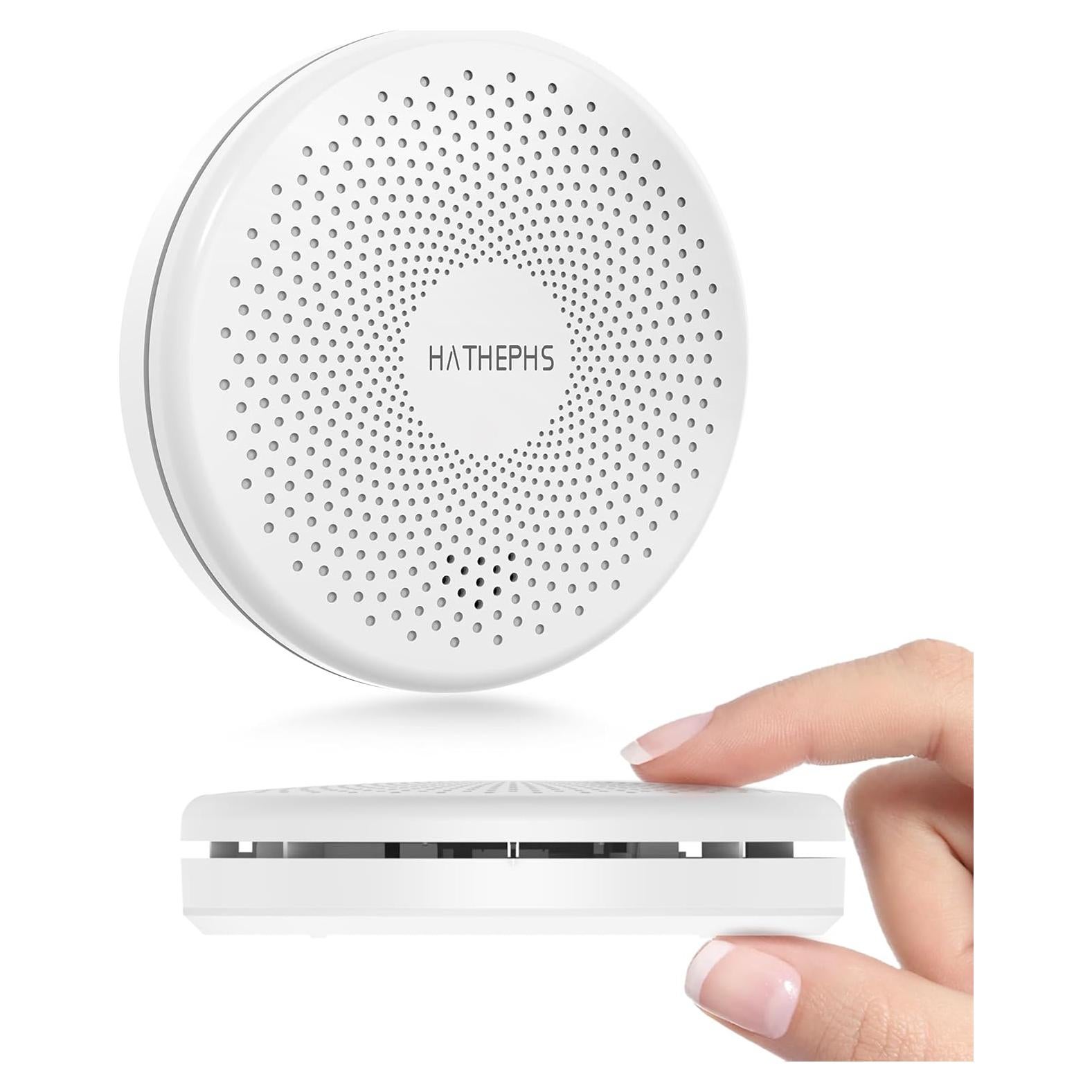 Detector de Humo y CO HATHEPHS CS01 Batería 10 Años