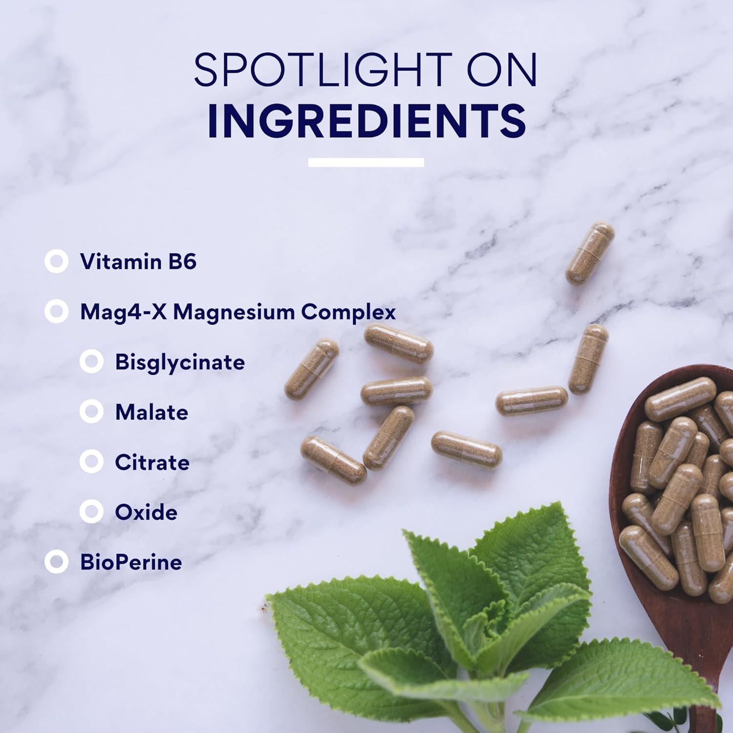 Complejo de Magnesio Vegano 60 Cápsulas - Investigación Verificada