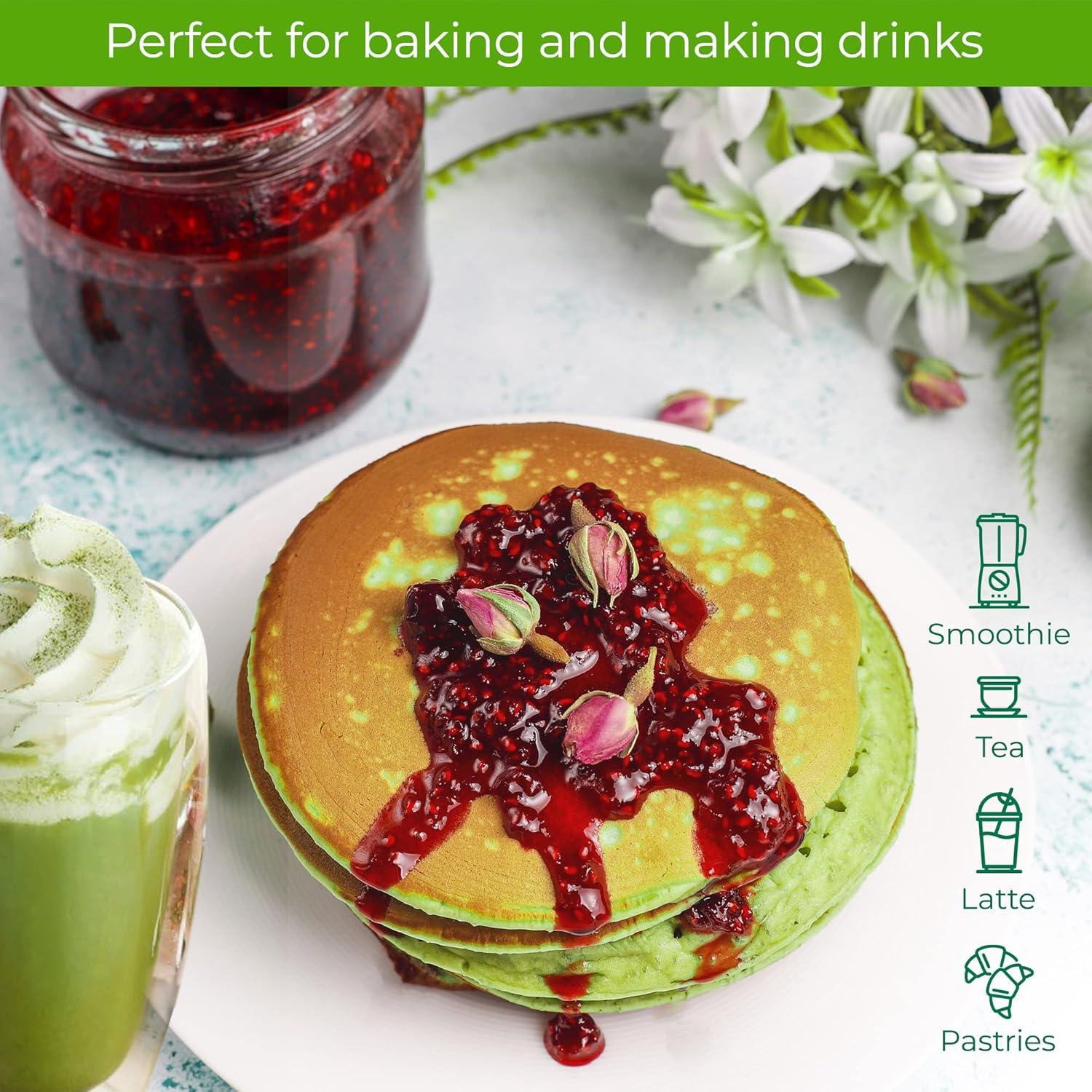 Polvo de Té Verde Matcha Orgánico uVernal 454g - 100% Puro