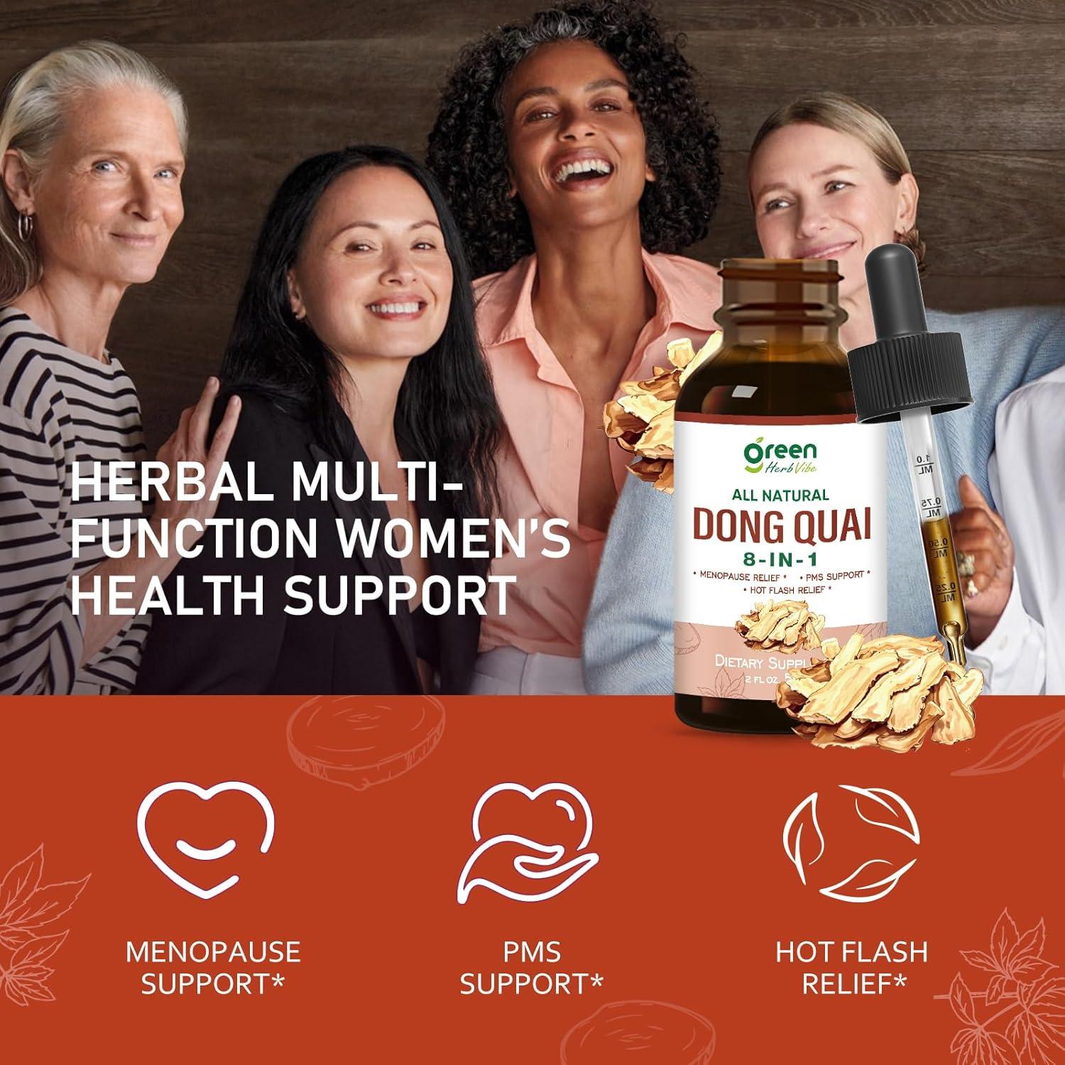 Extracto de Dong Quai 59 ml - Suplemento Herbal Menopausia