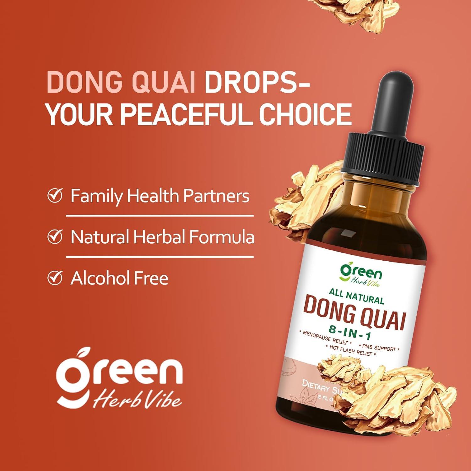 Extracto de Dong Quai 59 ml - Suplemento Herbal Menopausia