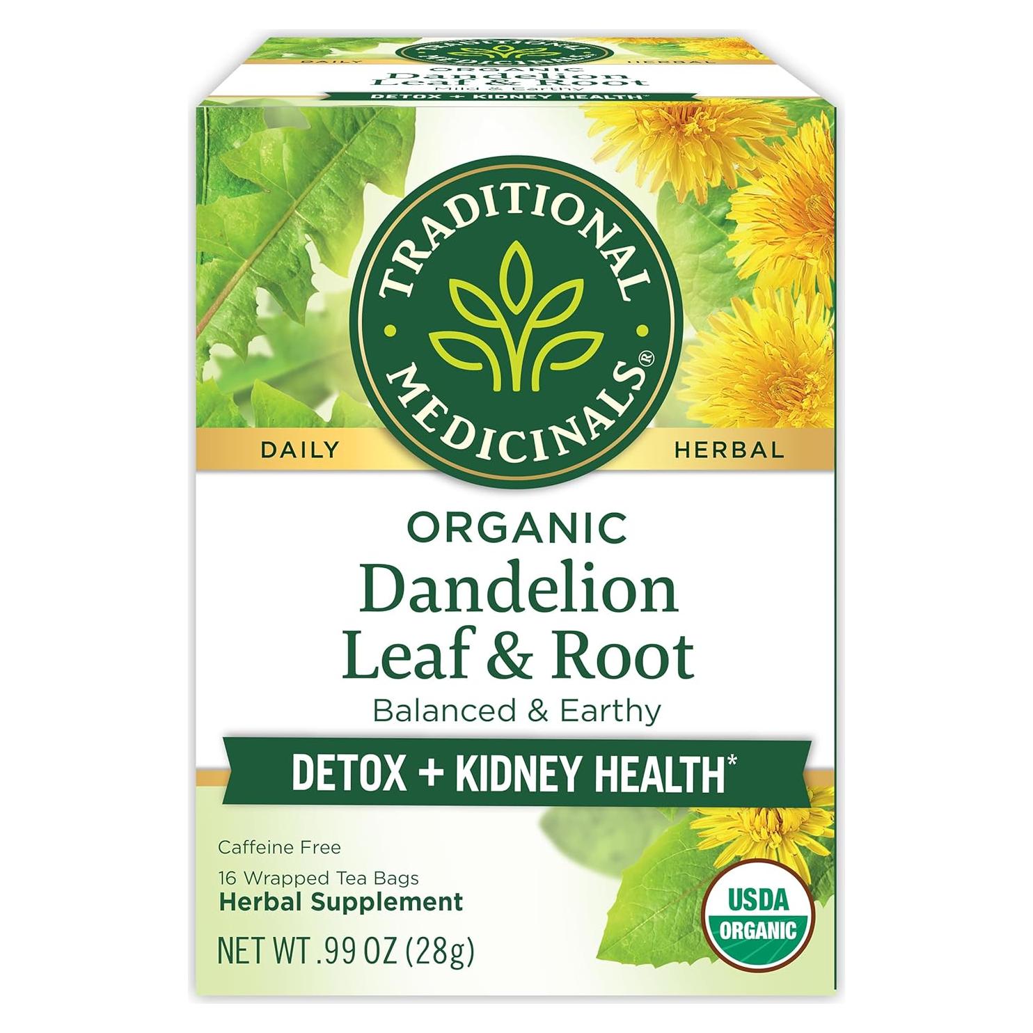 Té Diente de León Orgánico 16 Bolsitas - Apoya Función Renal