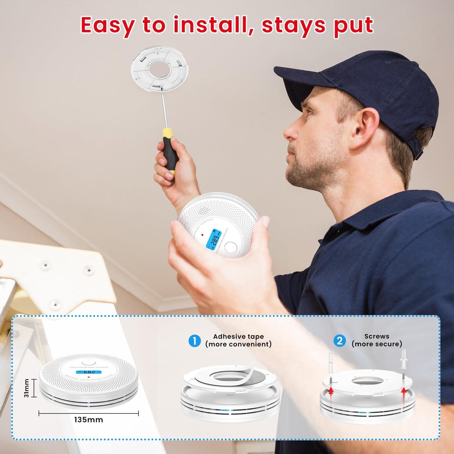 Detector de Humo y Monóxido de Carbono Alertlink VCS62 10 Años