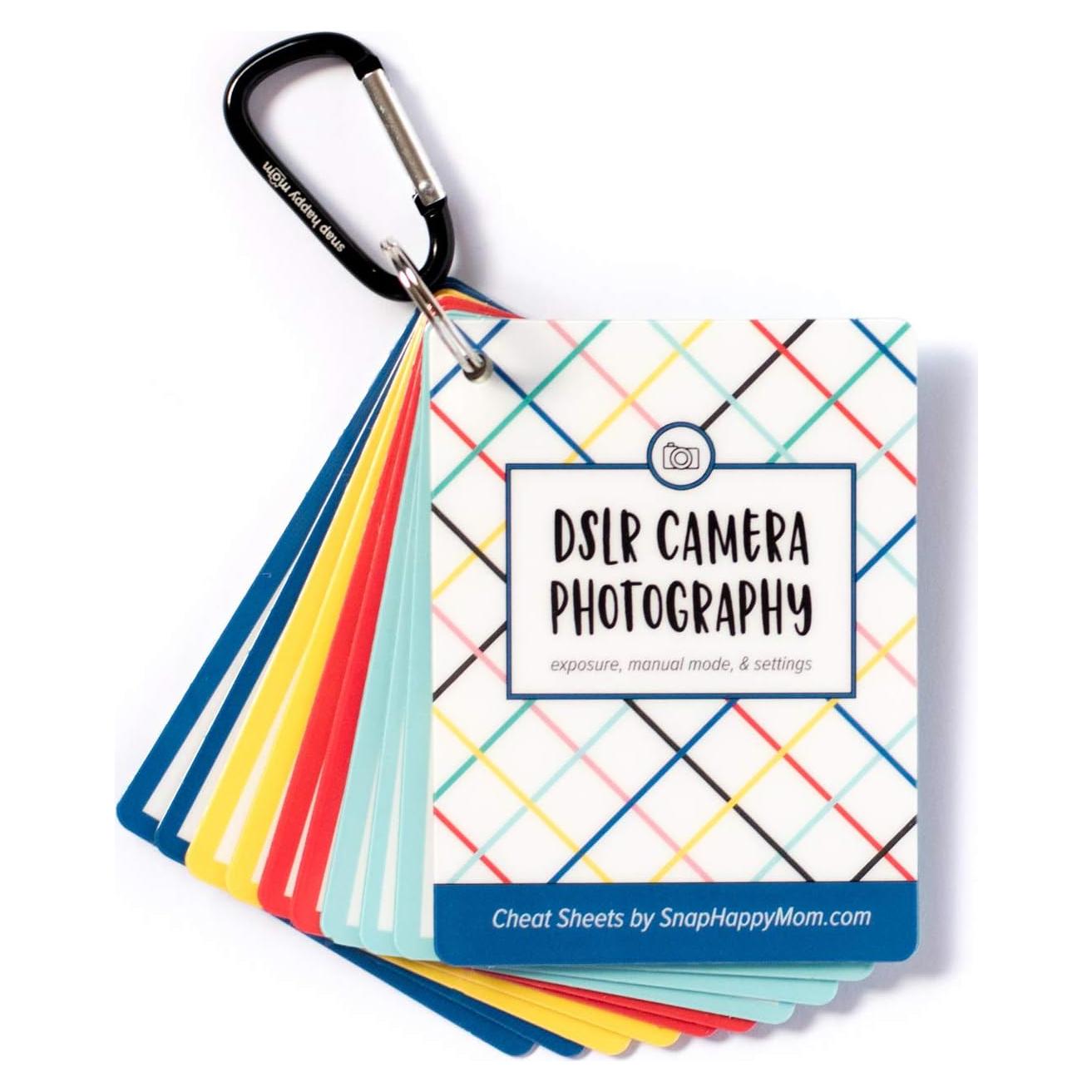 Tarjetas de referencia rápida para cámaras DSLR - Snap Happy Mom