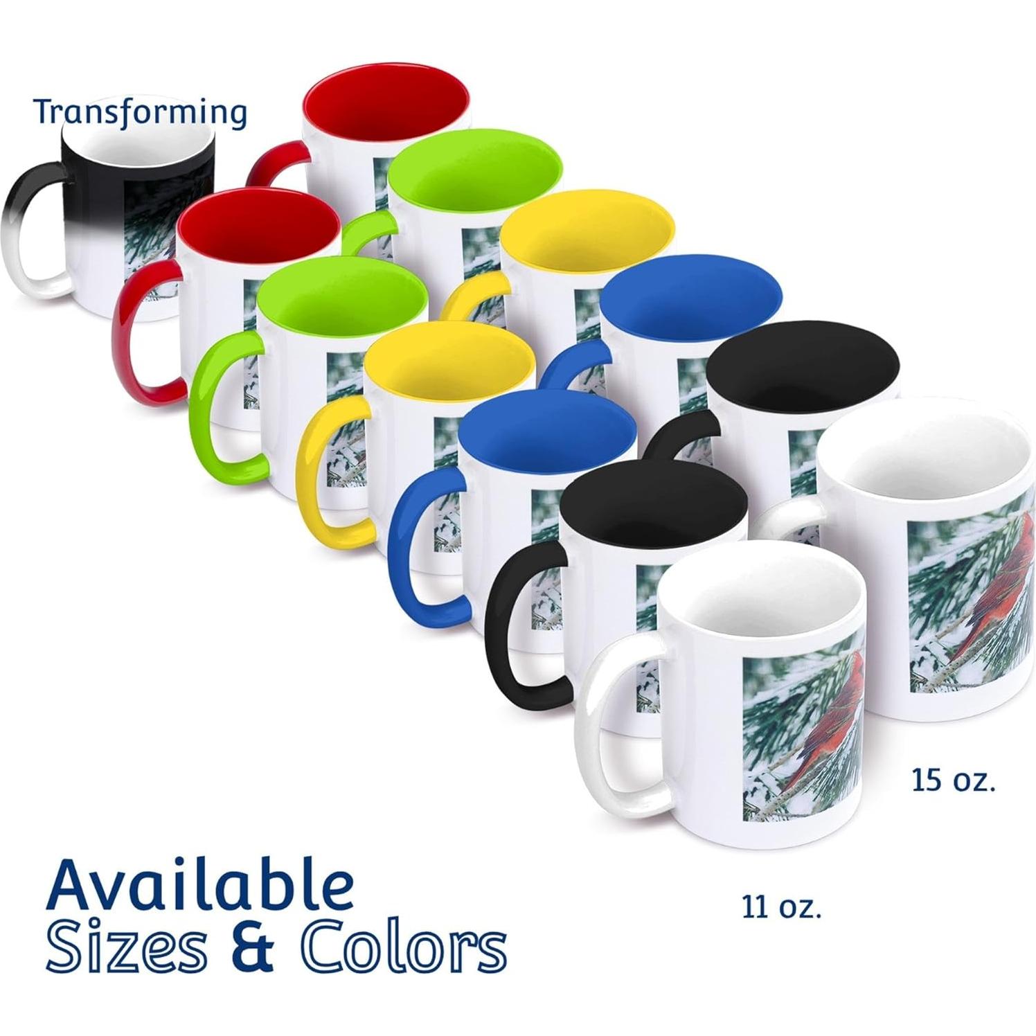 Taza de Cerámica 3dRose Vintage TLR 11 oz Multicolor