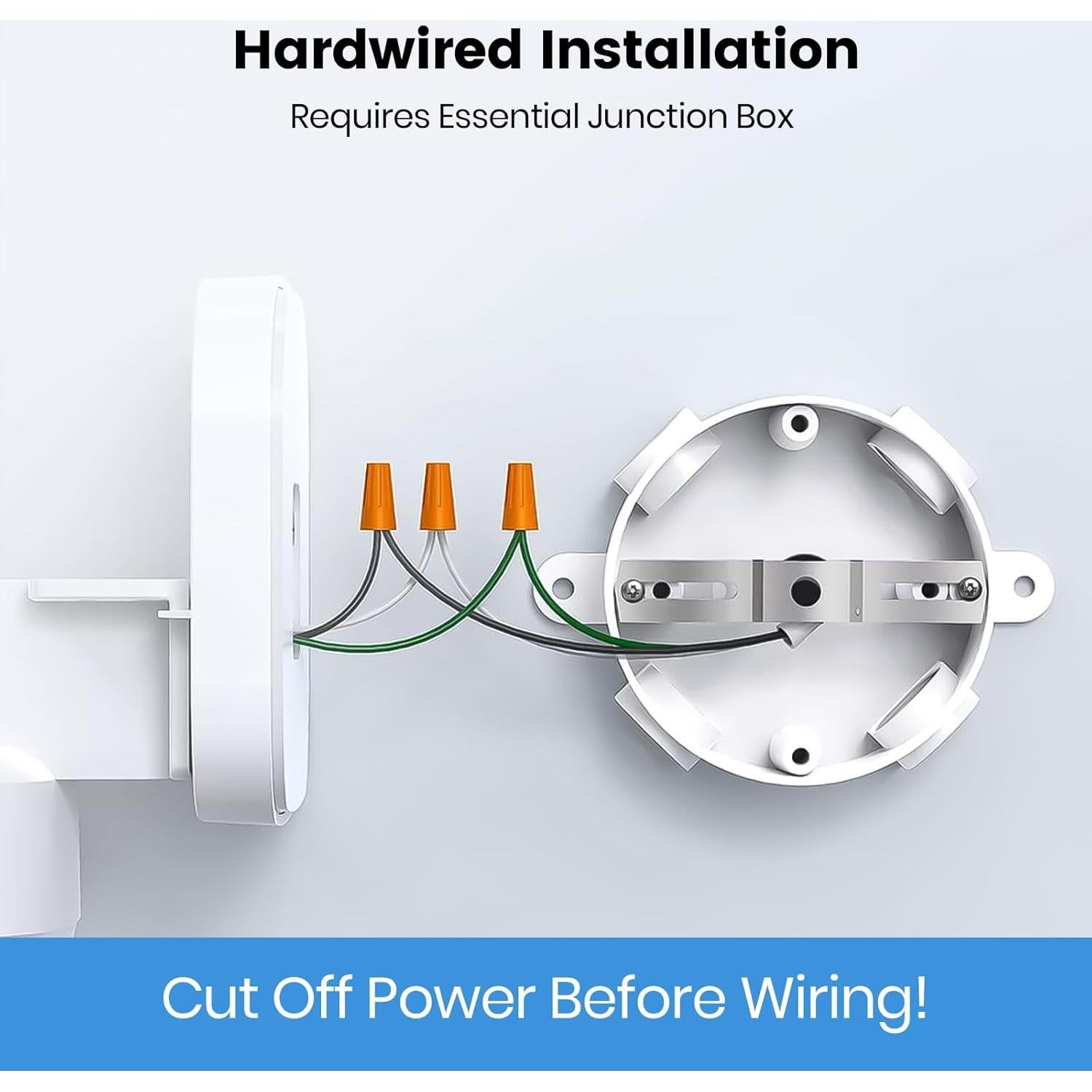 Cámara de Seguridad AOSU 3K UHD con Foco Inundación 2600 Lúmenes