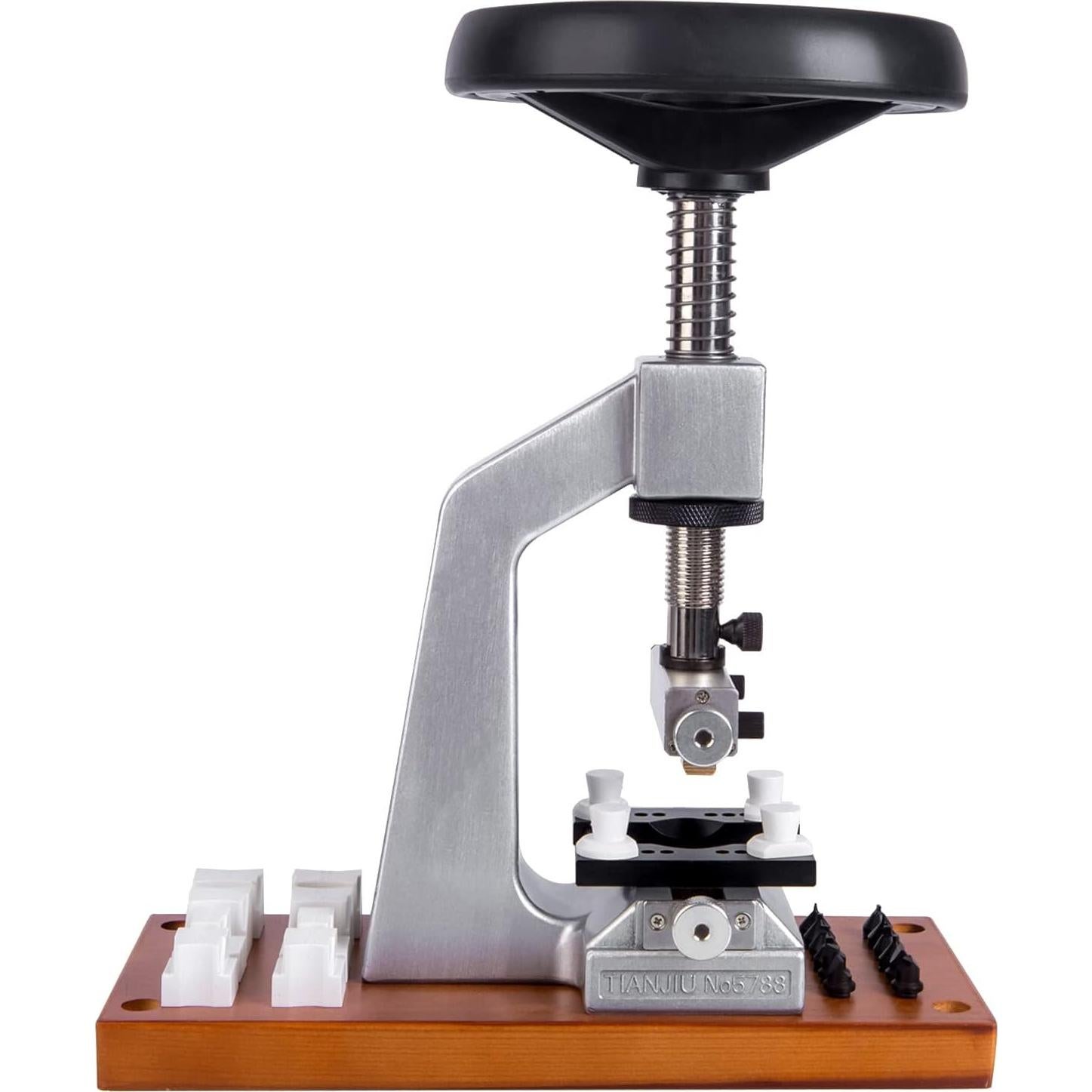 Abridor de Reloj Boaieirsa 5700 con 12 Mordazas y Base de Metal