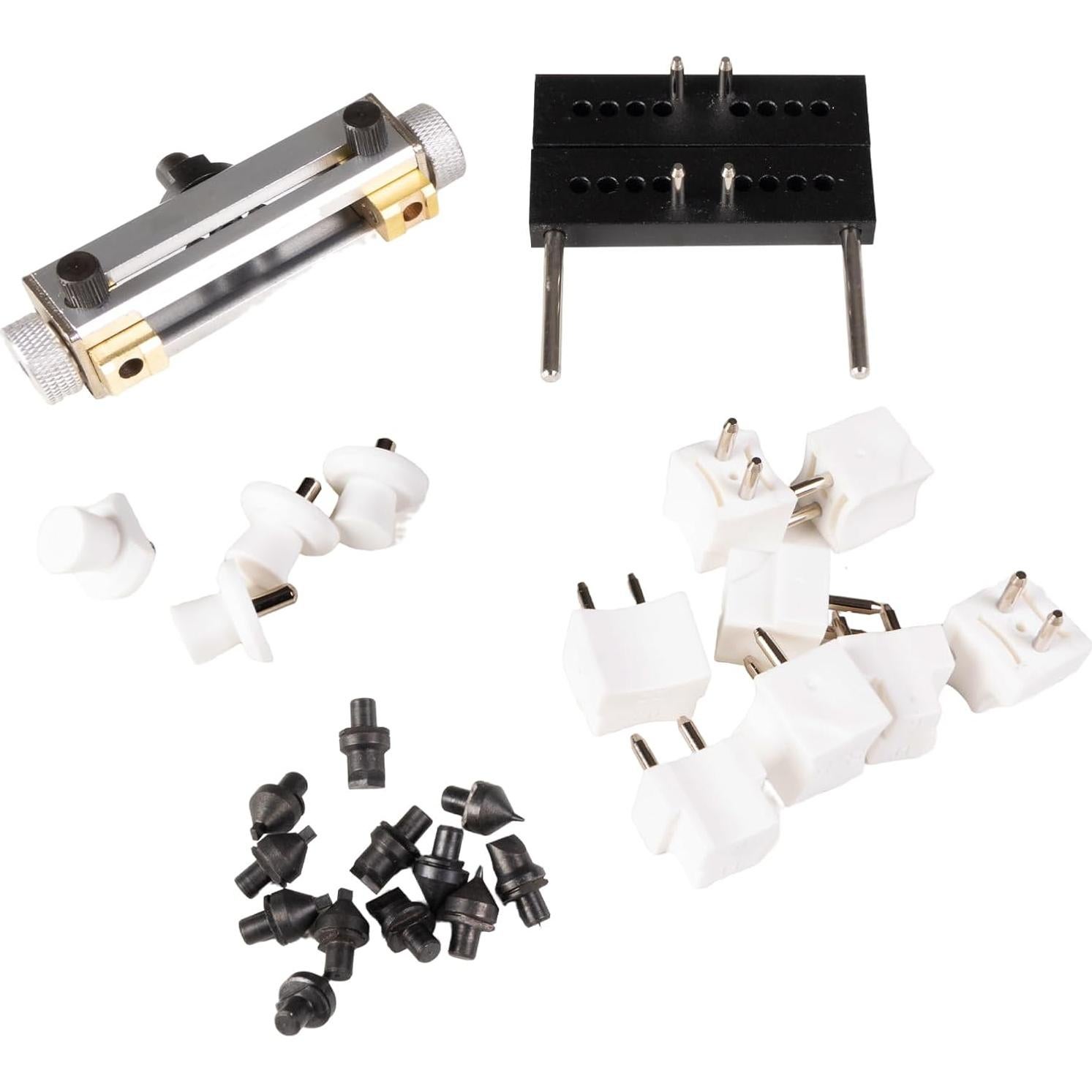 Abridor de Reloj Boaieirsa 5700 con 12 Mordazas y Base de Metal