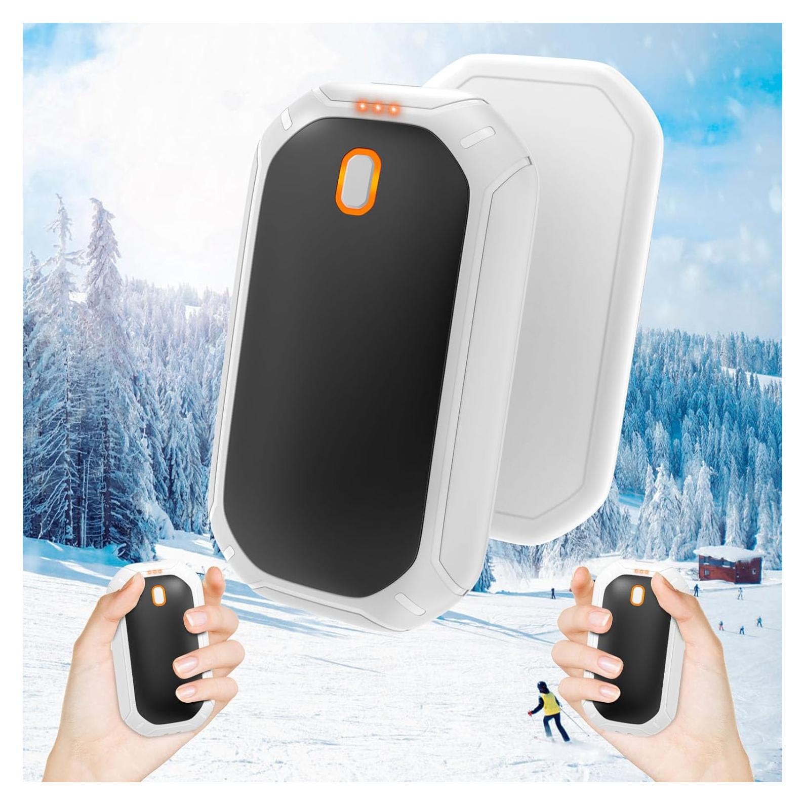 Calentadores de Manos Recargables FULOG 2 Piezas Portátiles