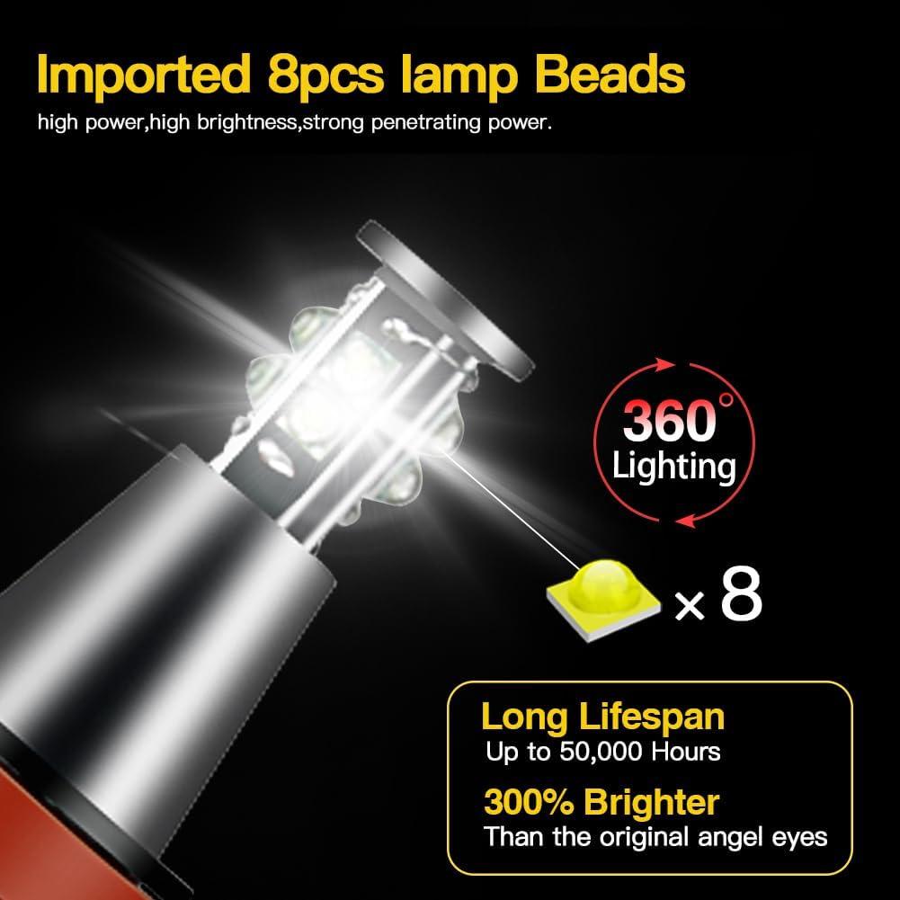 Bombilla LED H8 APMAT 120W 6000K para BMW E-Serie 1 3 5 X5 X6