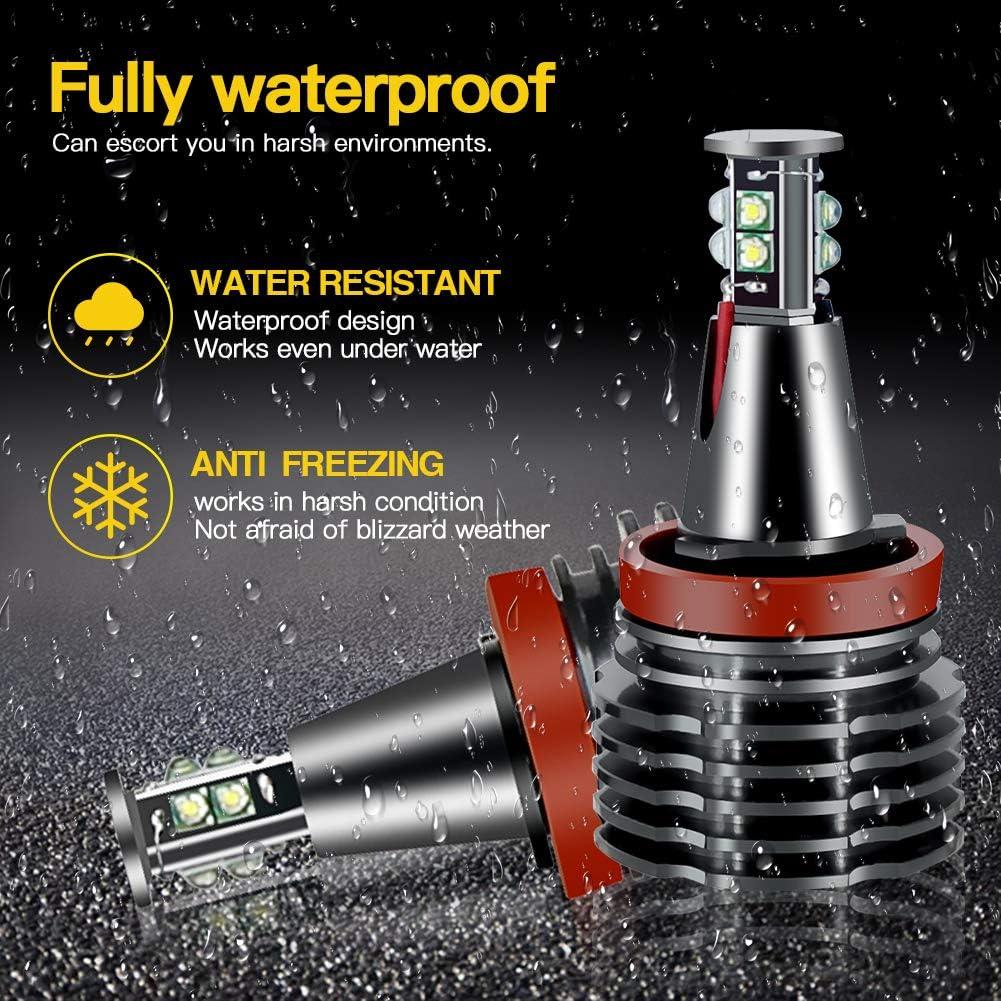 Bombilla LED H8 APMAT 120W 6000K para BMW E-Serie 1 3 5 X5 X6