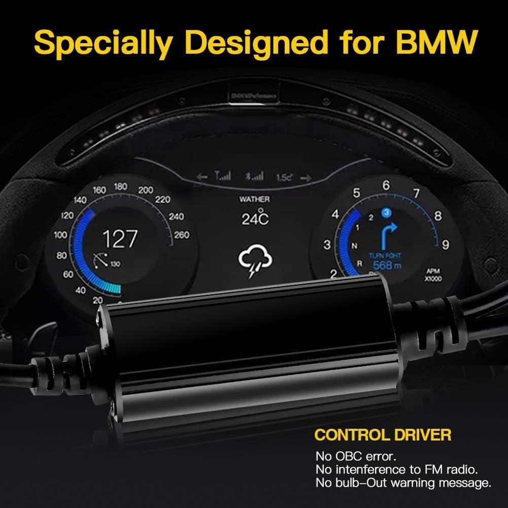 Bombilla LED H8 APMAT 120W 6000K para BMW E-Serie 1 3 5 X5 X6