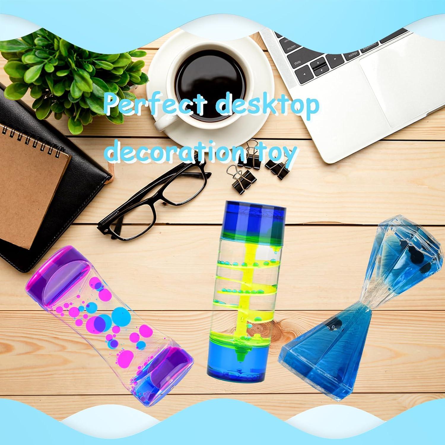 Burbujero de Movimiento Líquido MATIRISE - Set de 3 Juguetes Sensoriales